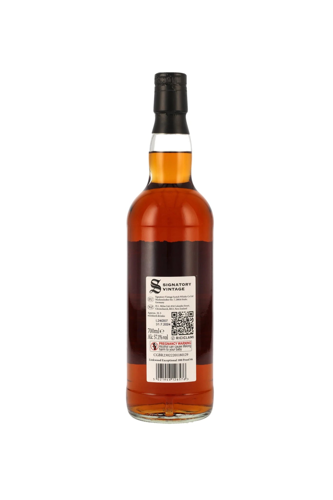 Linkwood 2006 SV 17Jahre Signatory 100 PROOF Exceptional Cask Edition #6 57,1% 700ml - Maltimore - Premium Whisky Onlineshop