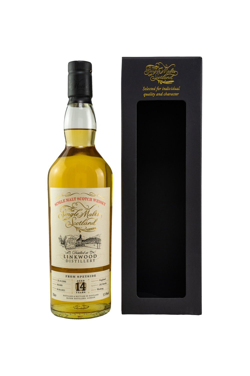 Linkwood 2006/2021 Barrel #802400 Single Malts of Scotland (SMoS) 57,4% vol. 700ml 1 - Maltimore - Premium Whisky Onlineshop