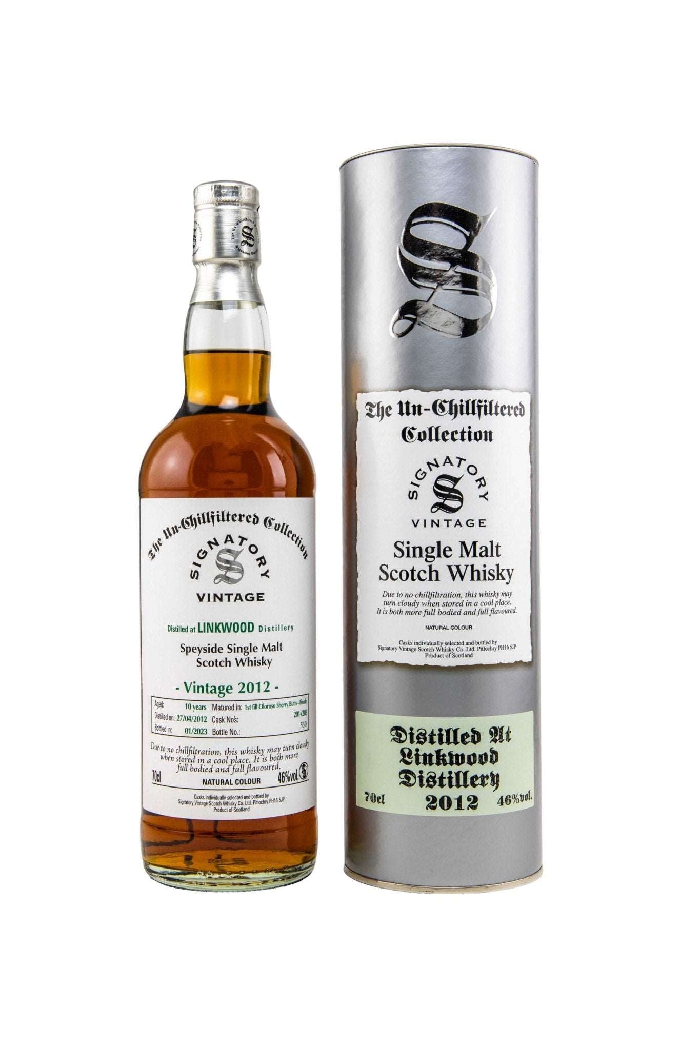 Linkwood 2012/2023 SV The Un - Chillfiltered Collection #201+203 46% 700ml 1 - Maltimore - Premium Whisky Onlineshop