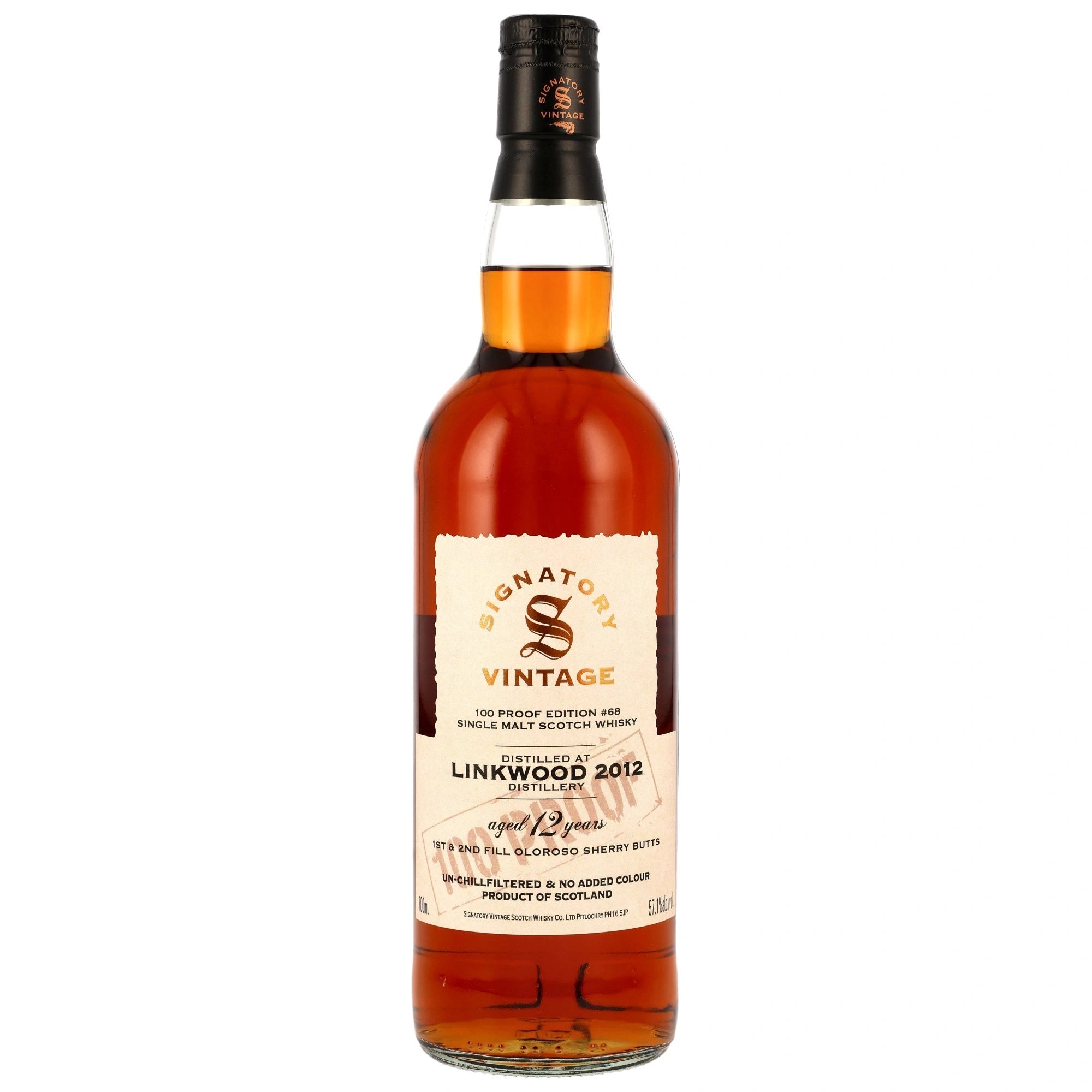 Linkwood 2012/2025 Oloroso Sherry Butts - Sig 100 PROOF Edition 68 57,1% vol 700ml 1 - Maltimore.de - Premium Whisky Onlineshop