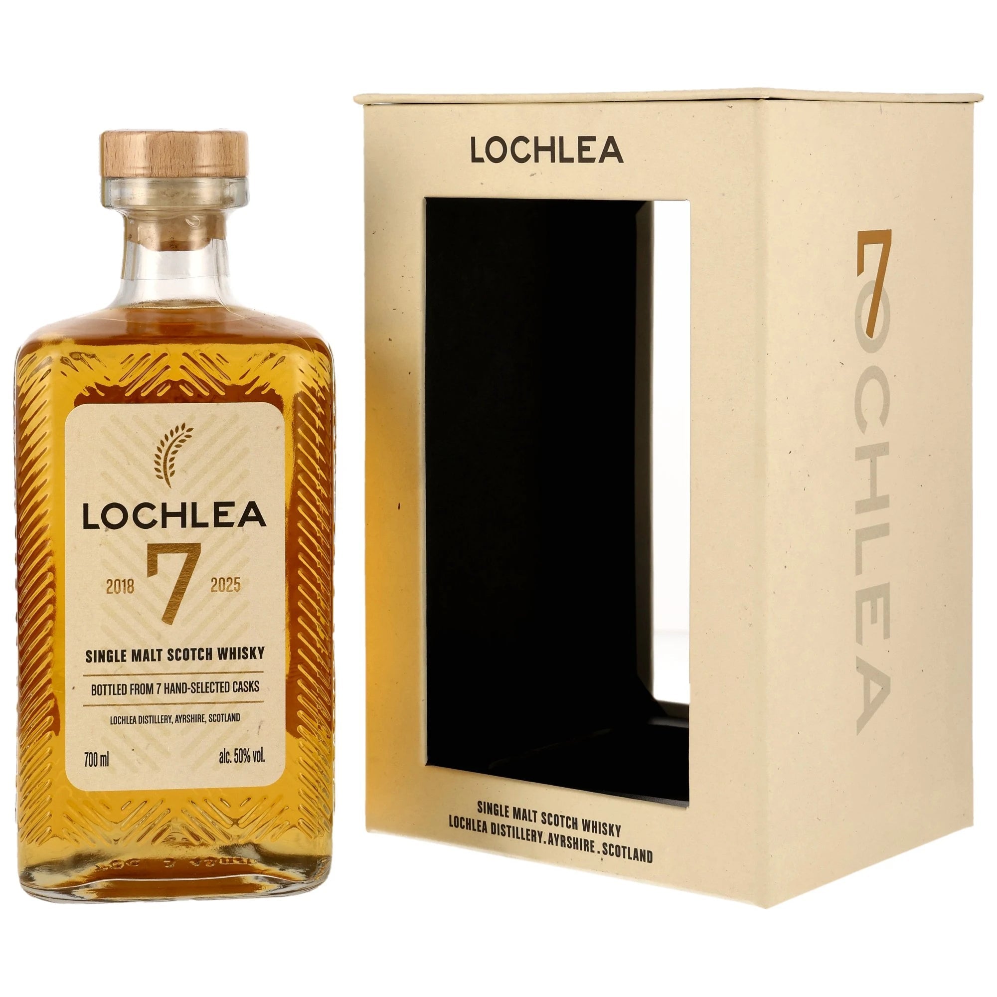 Lochlea Distillery 2018/2025 - 7 Jahre - 1st Fill Bourbon Barrels 50% vol. 700ml 1 - Maltimore.de - Premium Whisky Onlineshop