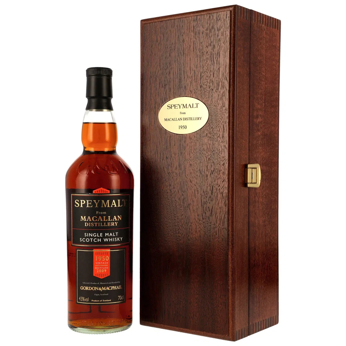 Macallan 1950/2009 58 Jahre Single Speymalt Gordon & MacPhail 43,0% vol. 700ml