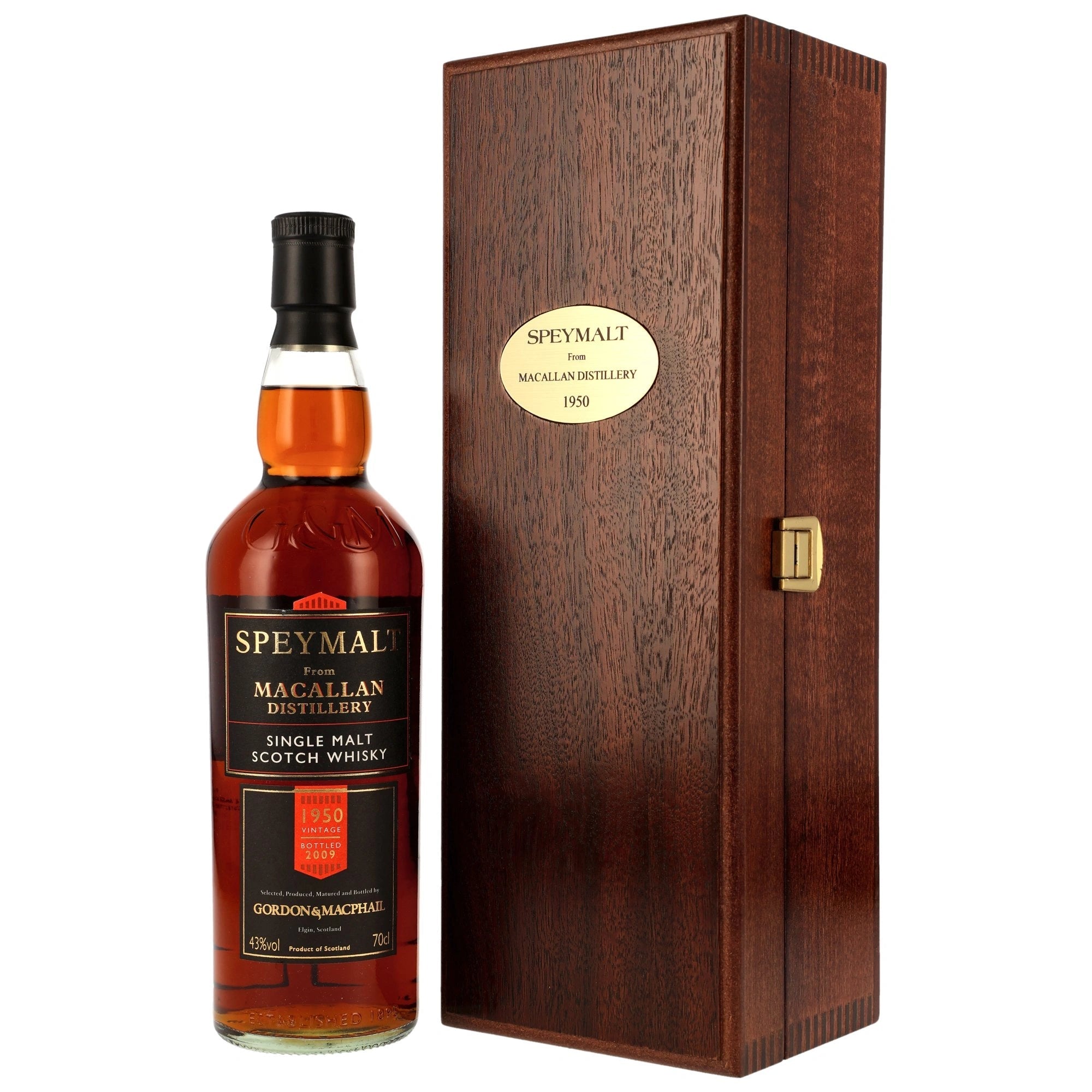 Macallan 1950/2009 – Speymalt by Gordon & MacPhail 43% vol. 700ml 1 - Maltimore.de - Premium Whisky Onlineshop