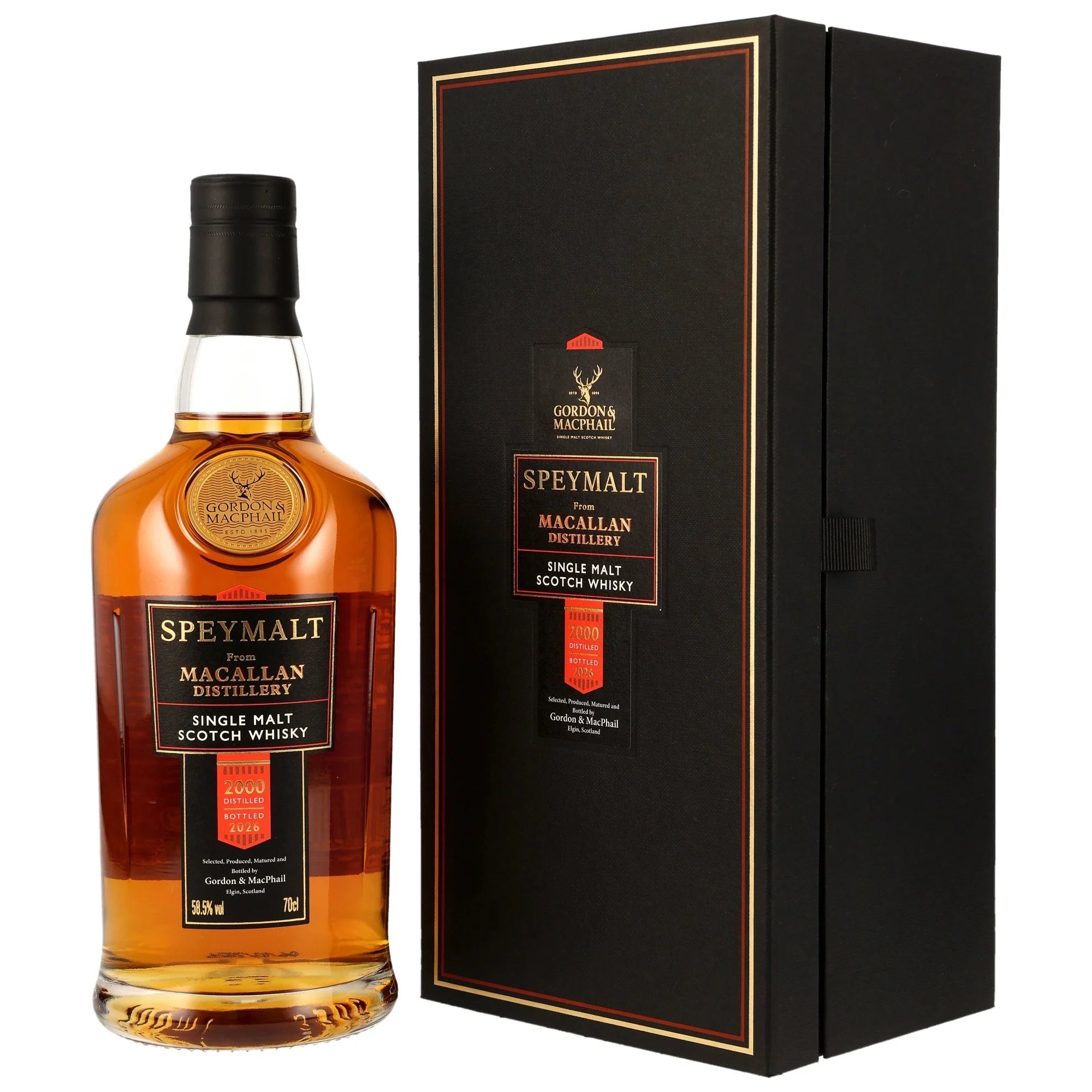 Macallan 2000/2026 G&M Speymalt 25 Jahre First Fill Sherry Butt 3235 58,5% vol. 700ml 1 - Maltimore.de - Premium Whisky Onlineshop
