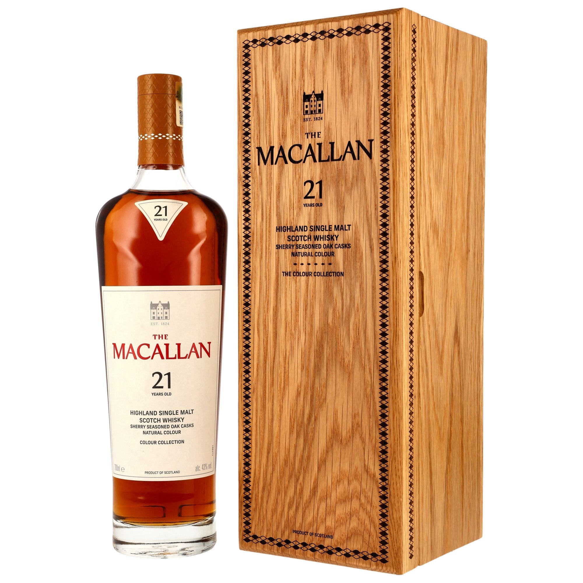 Macallan 21 Jahre Colour Collection 43,0% vol. 700ml