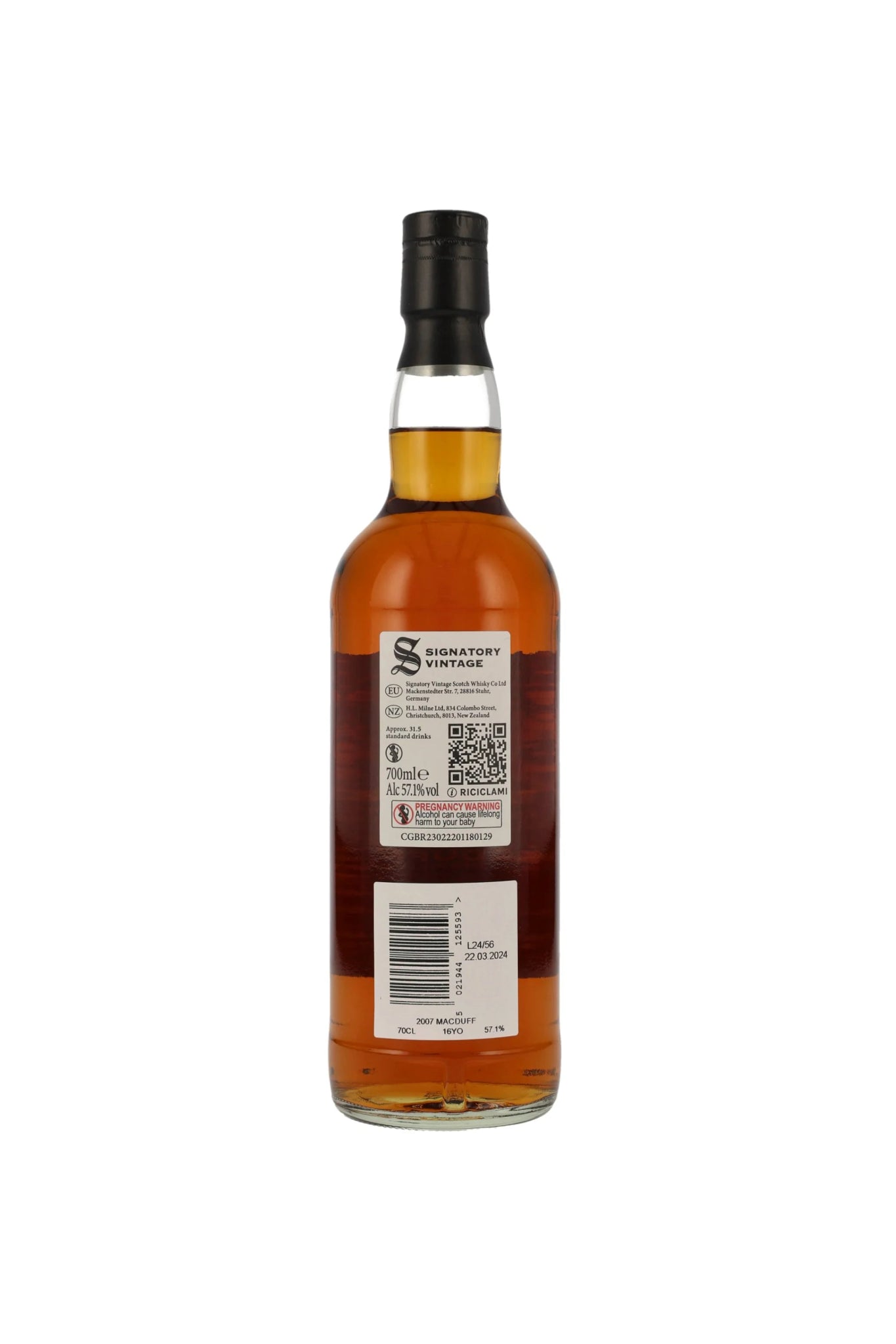 Macduff 2007 Signatory Vintage 100 Proof Exceptional Cask Edition #3 57,1% 700ml 2 - Maltimore - Premium Whisky Onlineshop