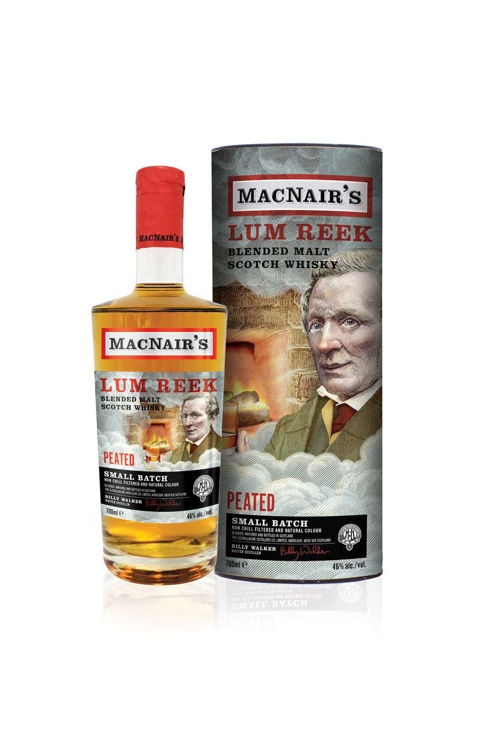 MacNair's Lum Reek Heavily Peated by Billy Walker Blended 46% vol. 700ml 1 - Maltimore - Premium Whisky Onlineshop