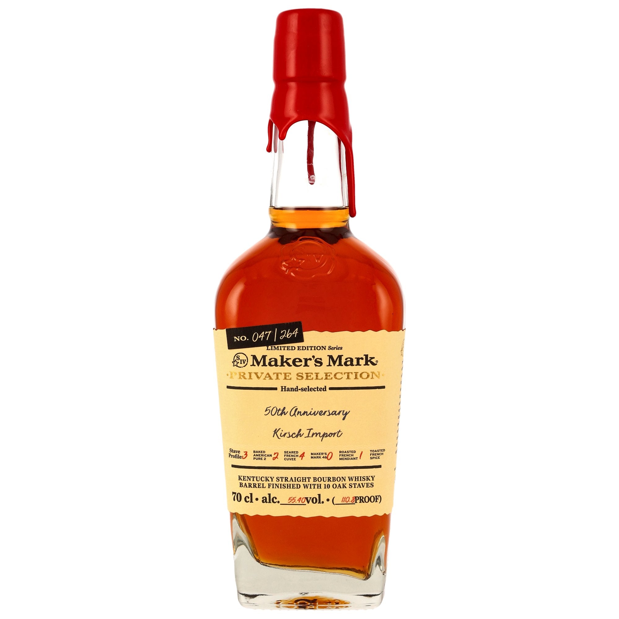 Maker's Mark Private Selection 50th Anniversary Kirsch Import 55,4% vol. 700ml