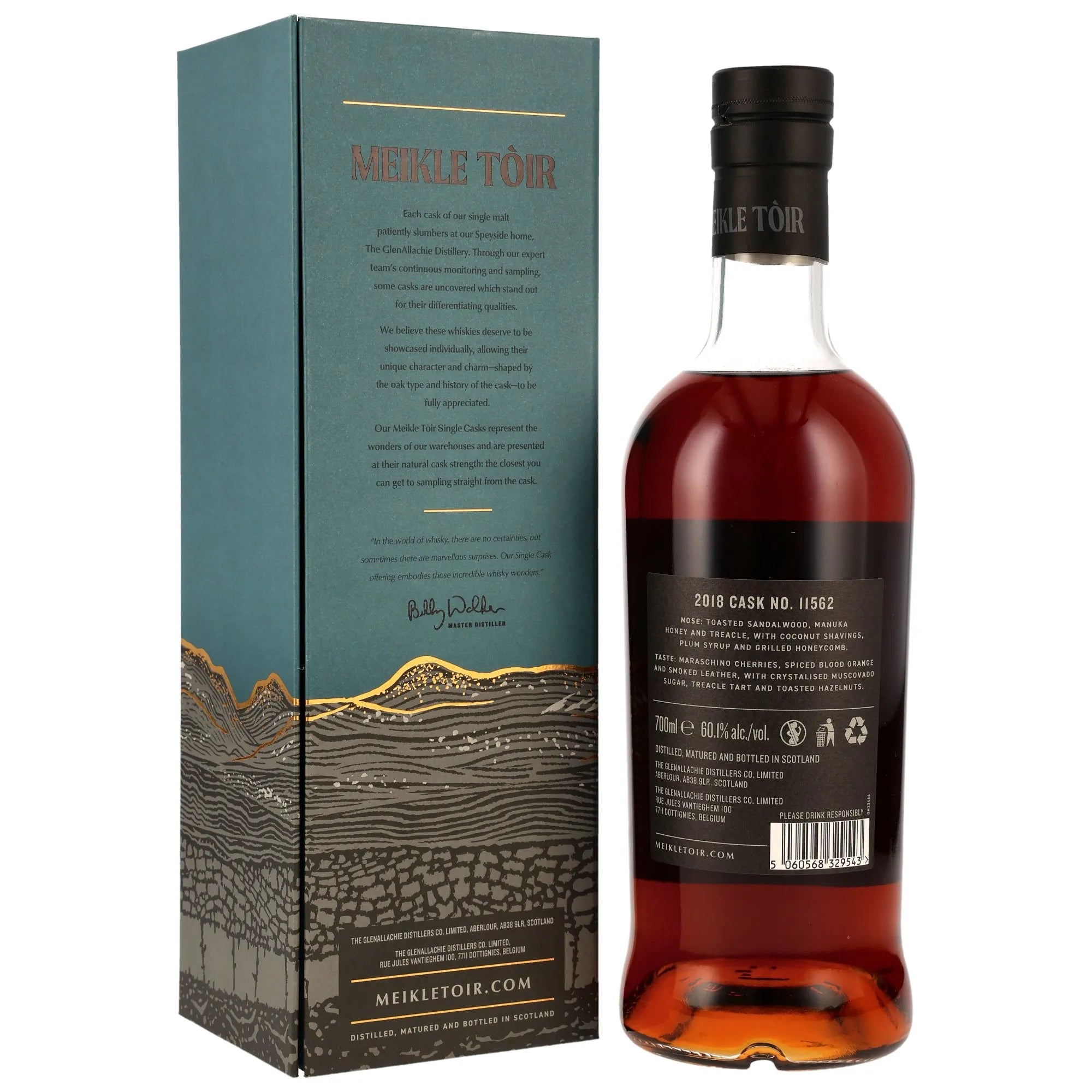 Meikle Toir 2018/2025 PX Sherry HHD 11562 The Awakening Series Heavily Peated 60,1% vol. 700ml 2 - Maltimore.de - Premium Whisky Onlineshop