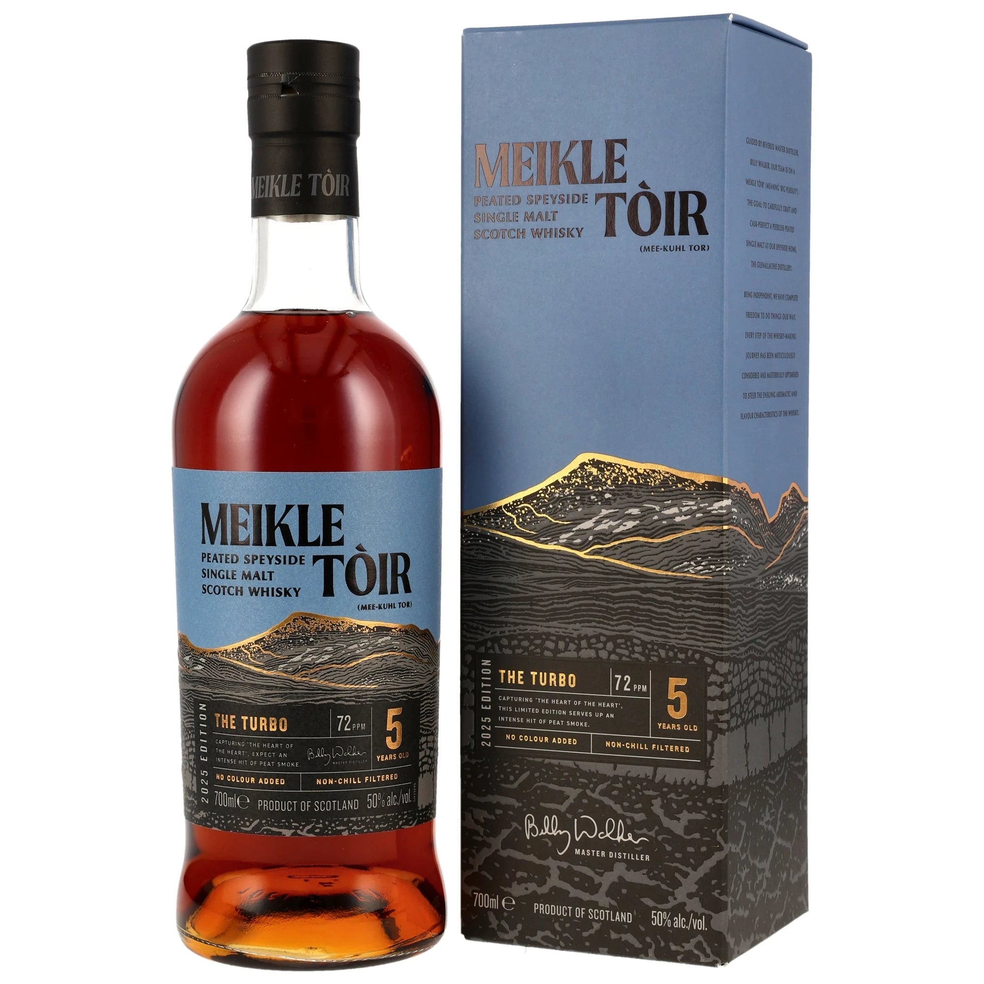 Meikle Toir 5 y.o. The Turbo 2025 Edition - Heavily Peated GlenAllachie 50% vol. 700ml 1 - Maltimore.de - Premium Whisky Onlineshop