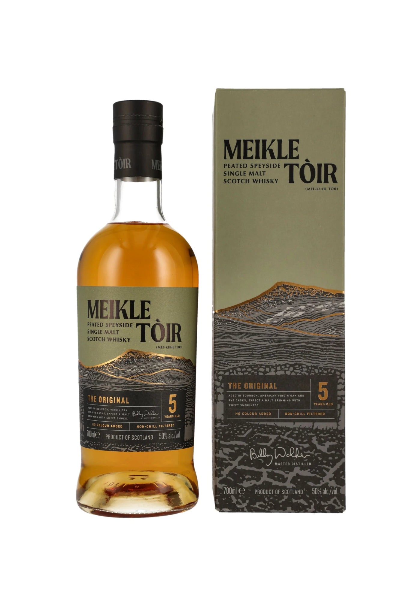 Meikle Tòir The Original Peated Speyside Single Malt Scotch Whisky 50% vol. 700ml - Maltimore - Premium Whisky Onlineshop