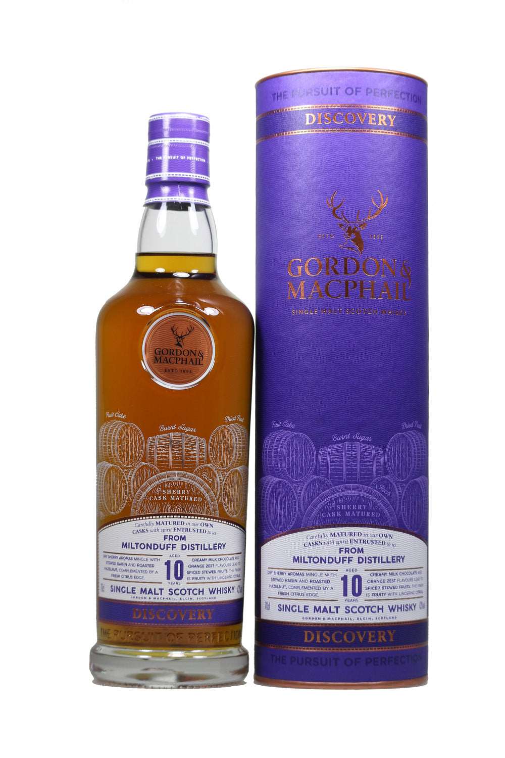 Miltonduff 10 Jahre Gordon & MacPhail Discovery New Range 43% vol. 700ml 1 - Maltimore - Premium Whisky Onlineshop