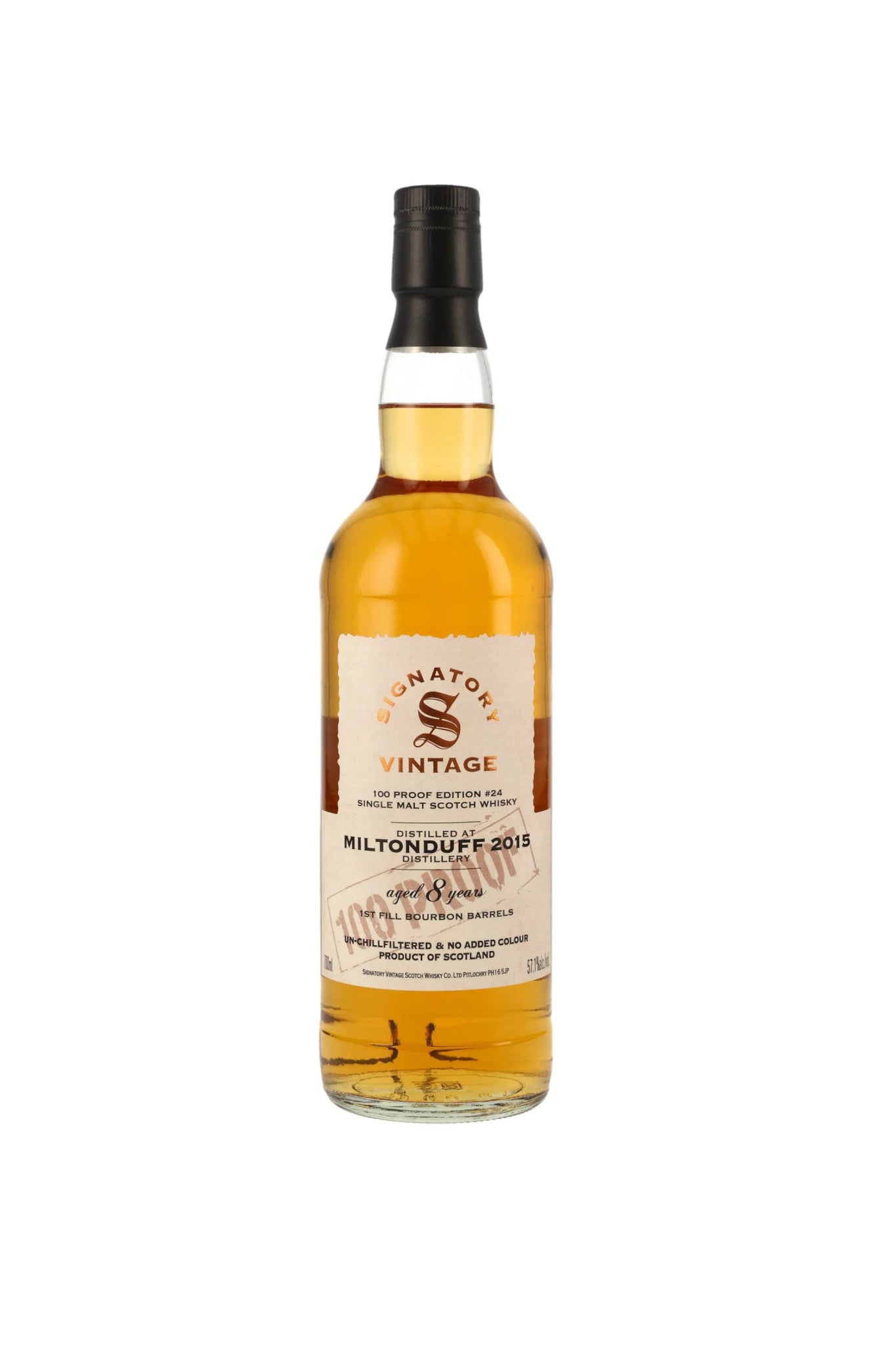 Miltonduff 2015/2024 8 Jahre Signatory 100 Proof Edition #24 57,1% 700ml - Maltimore - Premium Whisky Onlineshop