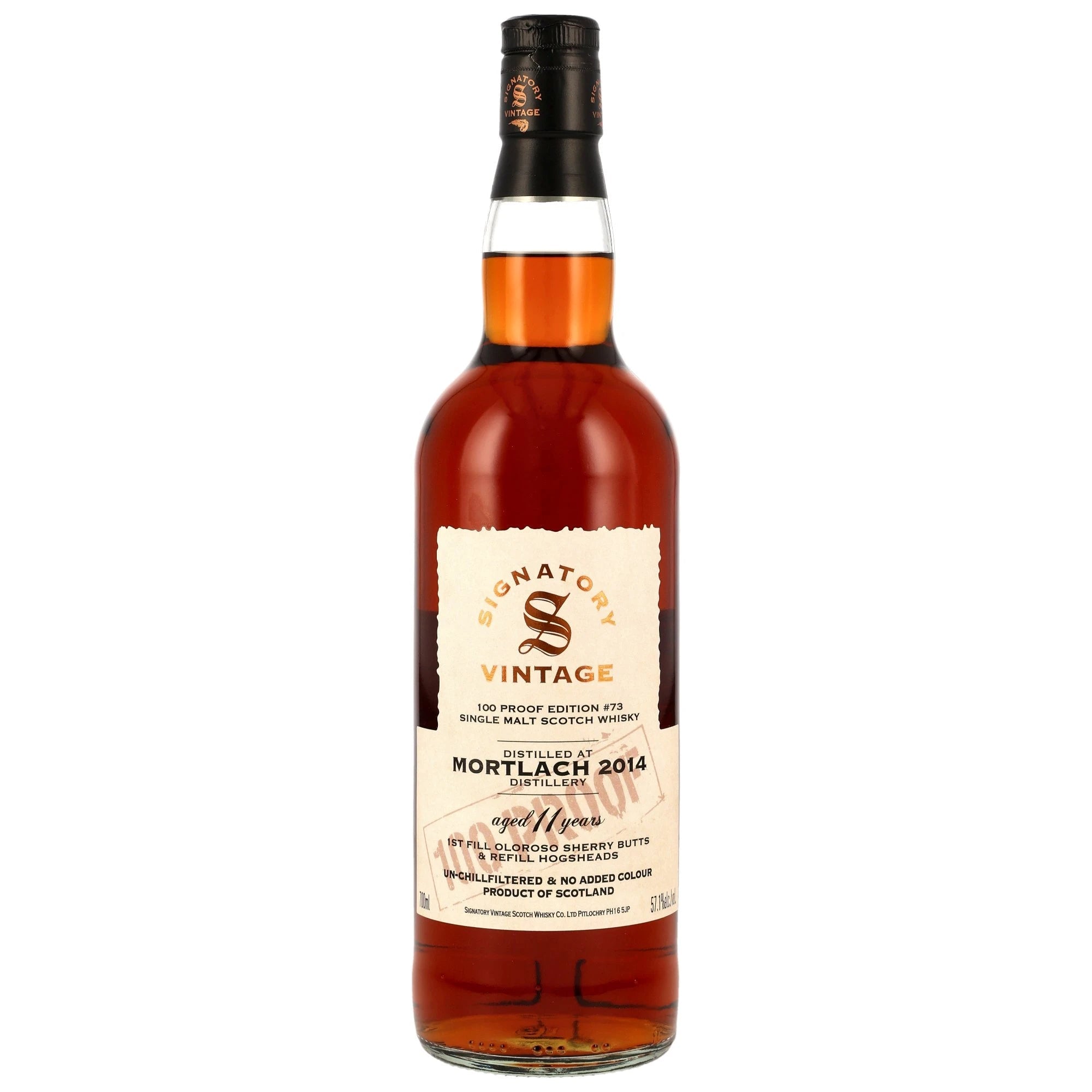 Mortlach 2014/2026 Signatory Speyside Single Malt Scotch Whisky 100 Proof 73 57,1% vol. 700ml 1 - Maltimore.de - Premium Whisky Onlineshop