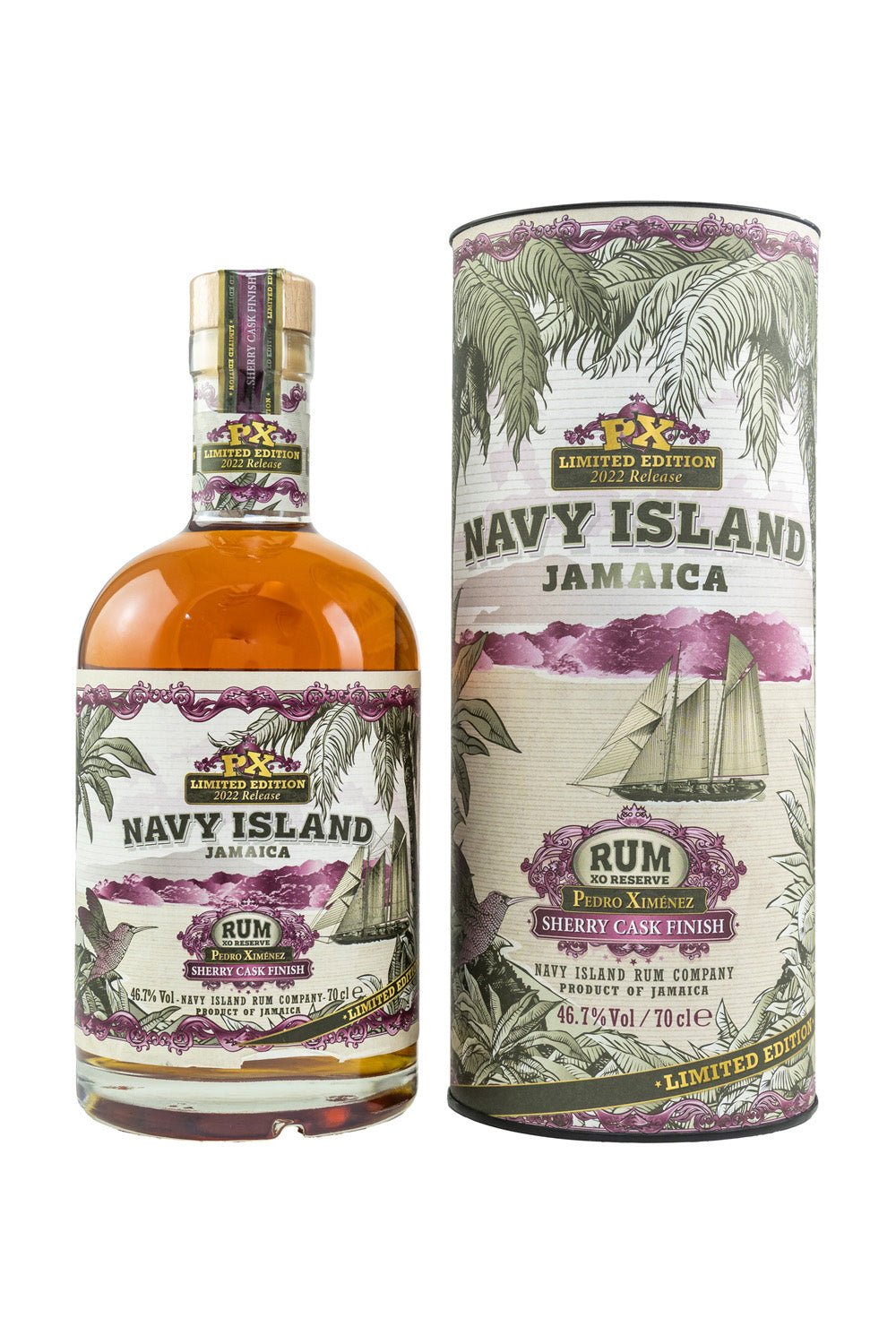 Navy Island XO Reserve PX Cask Finish Jamaica Rum Limited Edition 2022 46,7% vol. 700ml - Maltimore - Premium Whisky Onlineshop