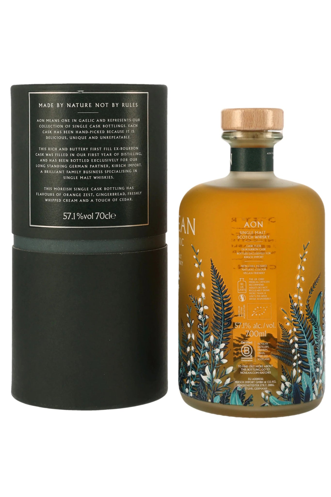 Nc'Nean Aon Ex - Bourbon Single Cask #17 - 232 Kirsch 57,1 vol. 700ml - Maltimore - Premium Whisky Onlineshop