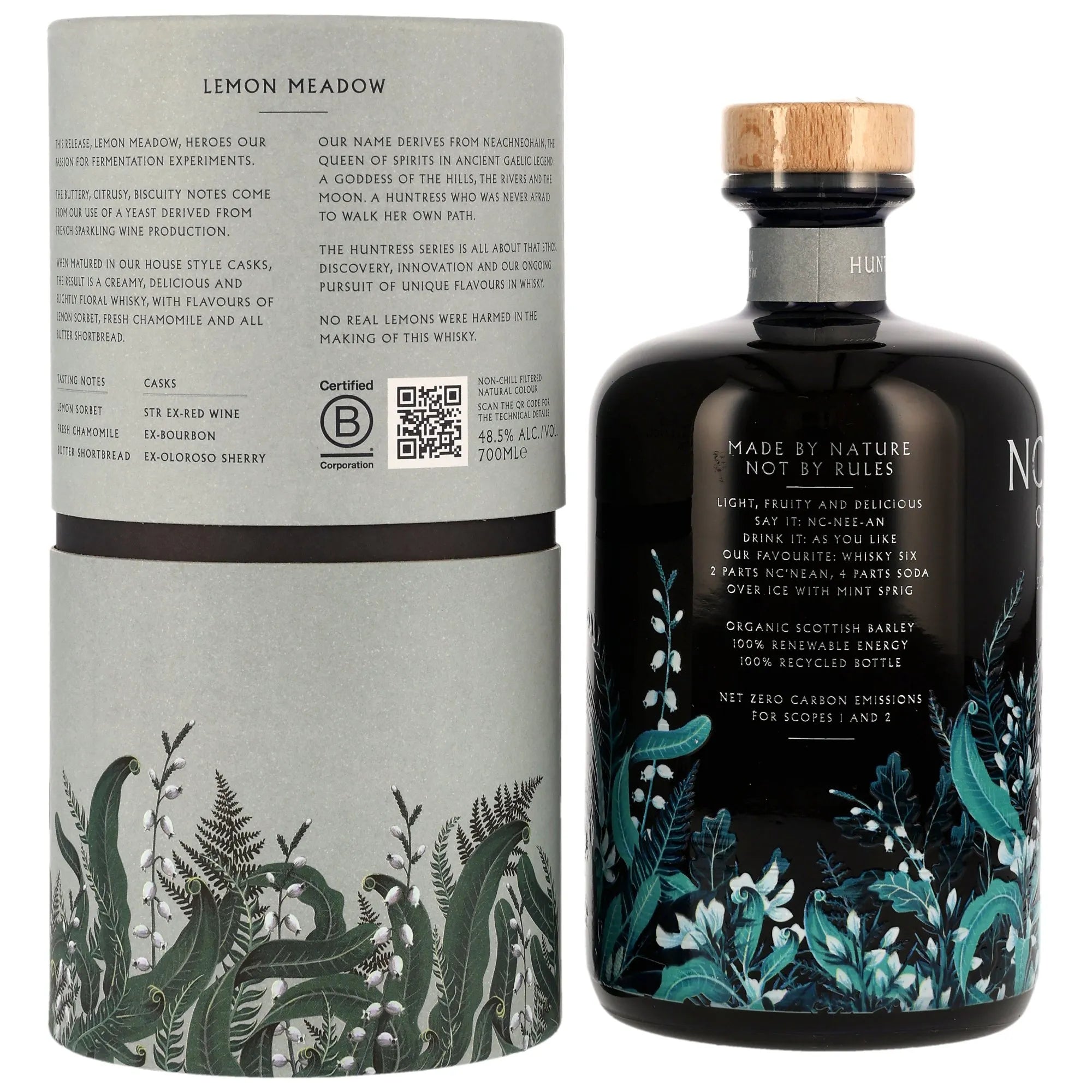 Nc’nean Huntress 2025: Lemon Meadow Organic Single Malt Scotch Whisky 48,5% vol. 700ml 2 - Maltimore - Premium Whisky Onlineshop