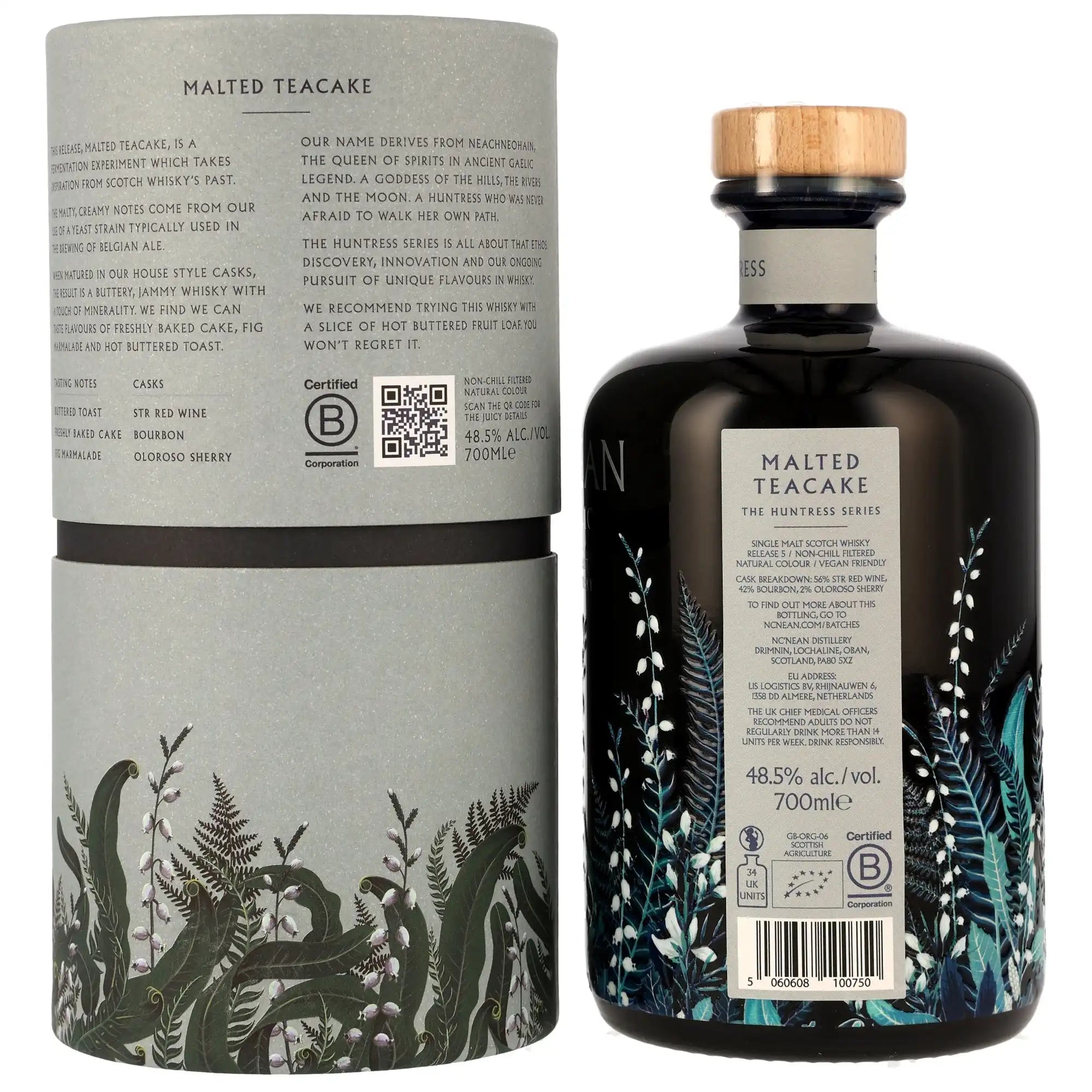 Nc'nean Huntress 2026 Malted Teacake - Organic Single Malt Whisky 48,5% vol. 700ml 3 - Maltimore.de - Premium Whisky Onlineshop