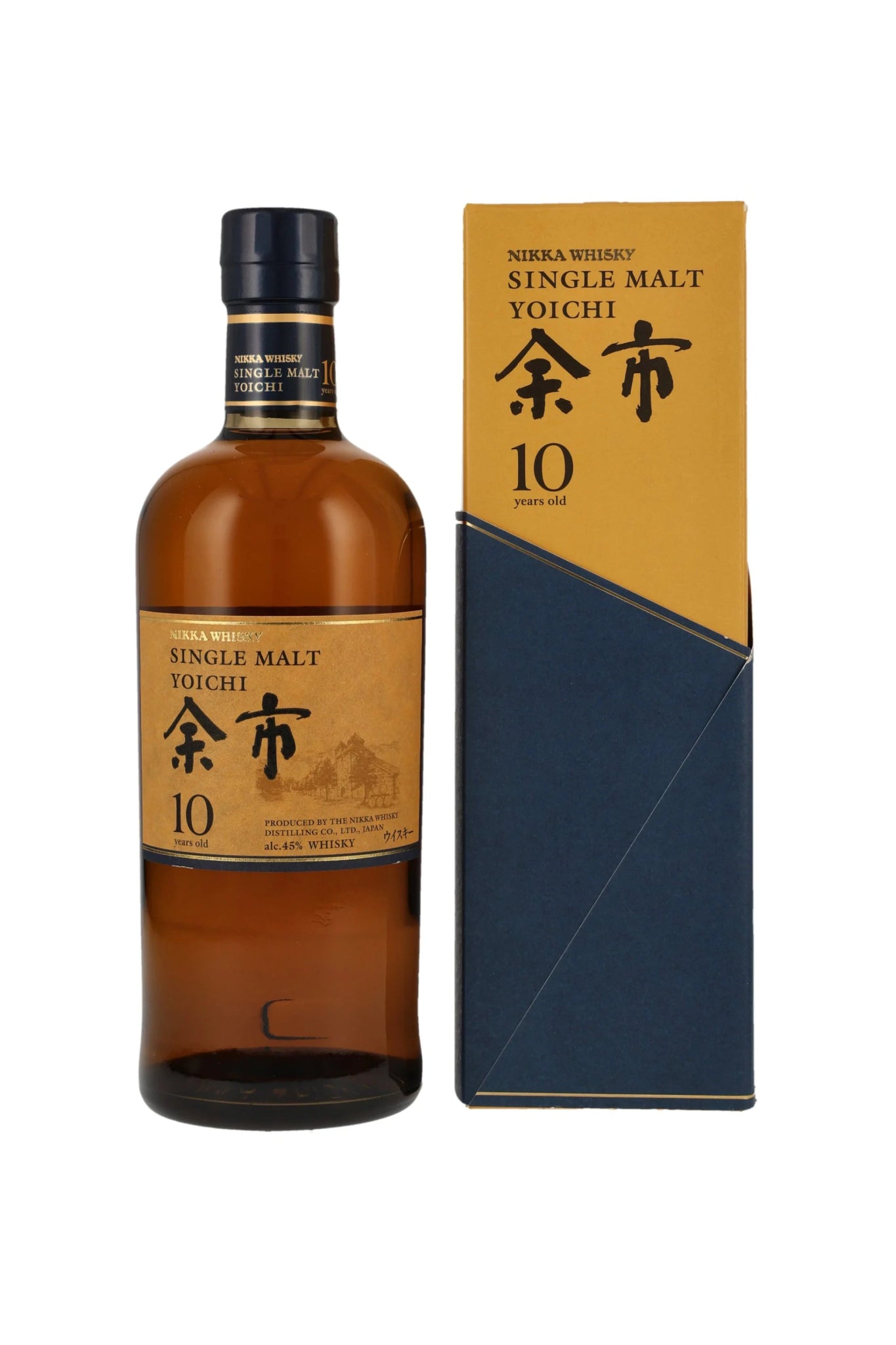 Nikka Yoichi 10 Jahre Single Malt Japanese Whisky 20ppm 45% vol. 700ml - Maltimore - Premium Whisky Onlineshop