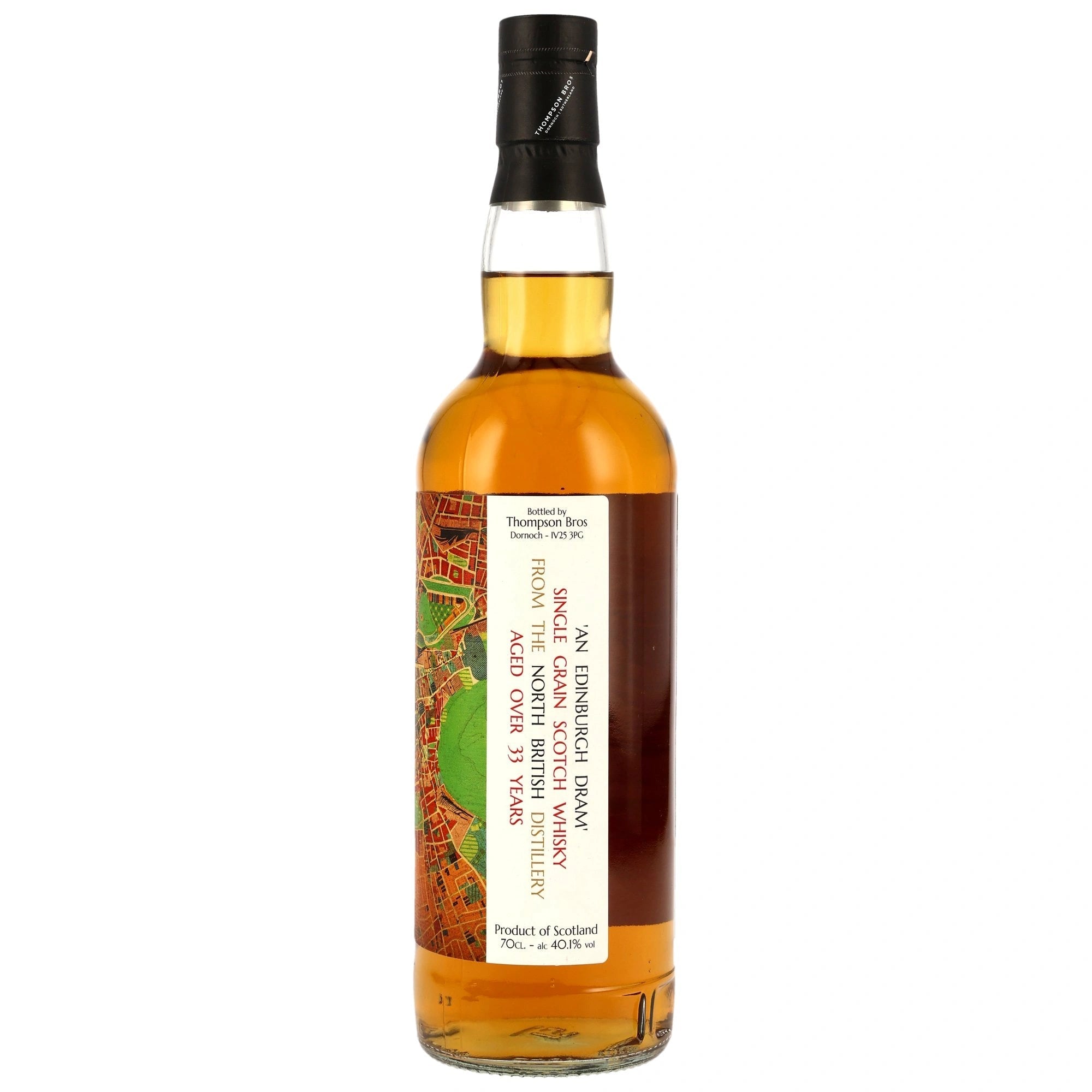 North British 33 Jahre Single Grain Thompson Bros. 40,1% vol. 700ml 2 - Maltimore.de - Premium Whisky Onlineshop