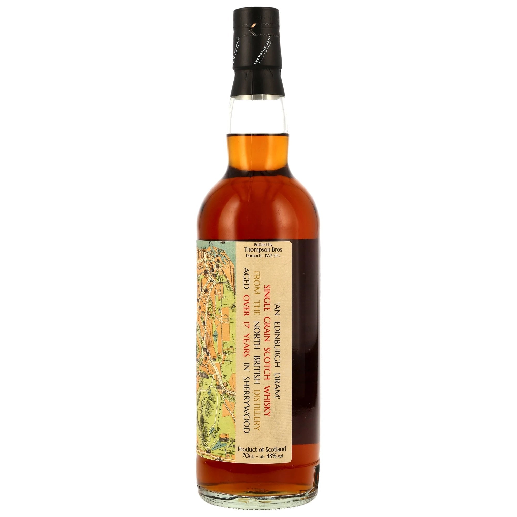 North British Single Grain 17 Jahre Sherry Casks Thompson Bros. 48% vol. 700ml 2 - Maltimore.de - Premium Whisky Onlineshop