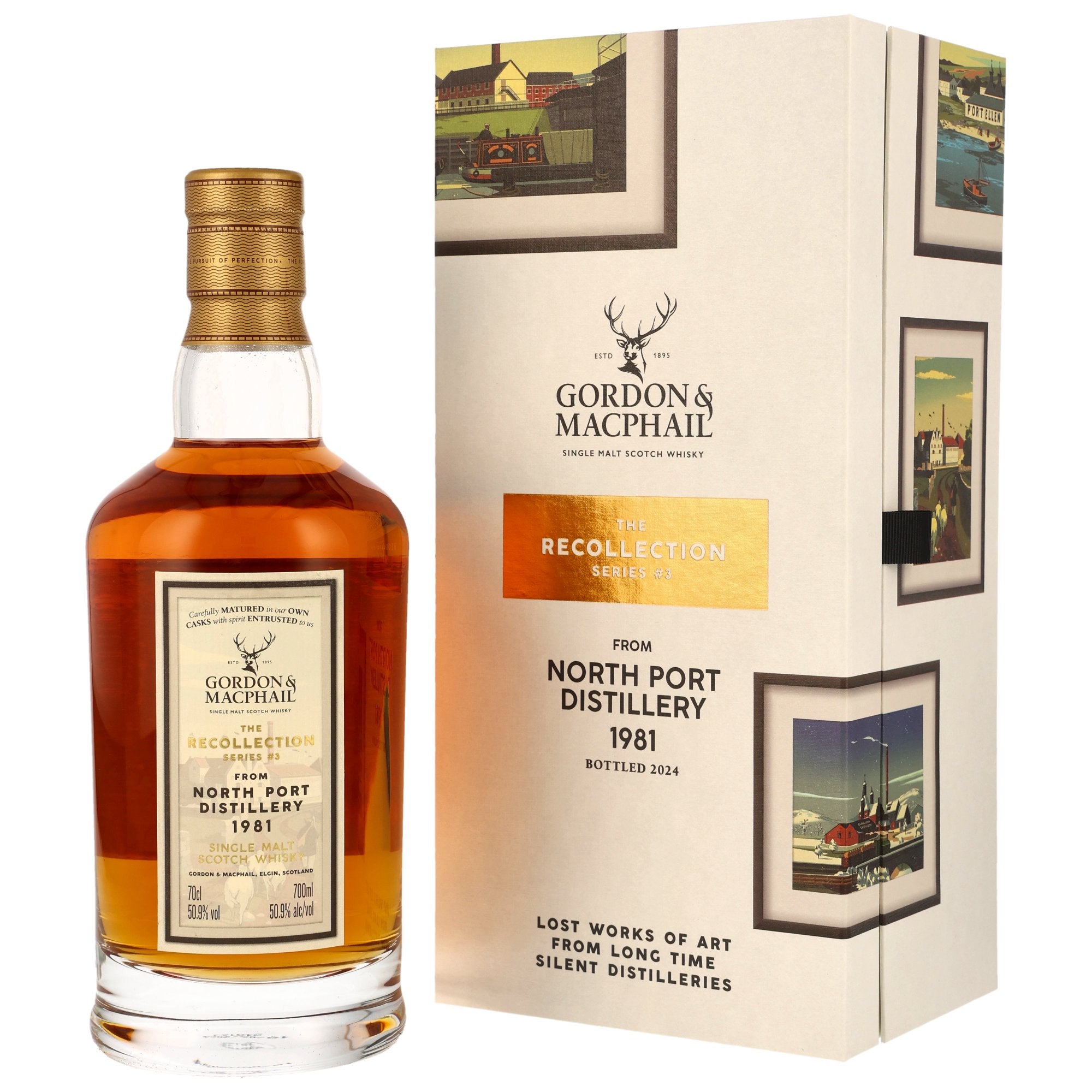 North Port Brechin 1981/2024 42 Jahre Fass #2072 Gordon & MacPhail Recollection Series 50,9% vol. 700ml