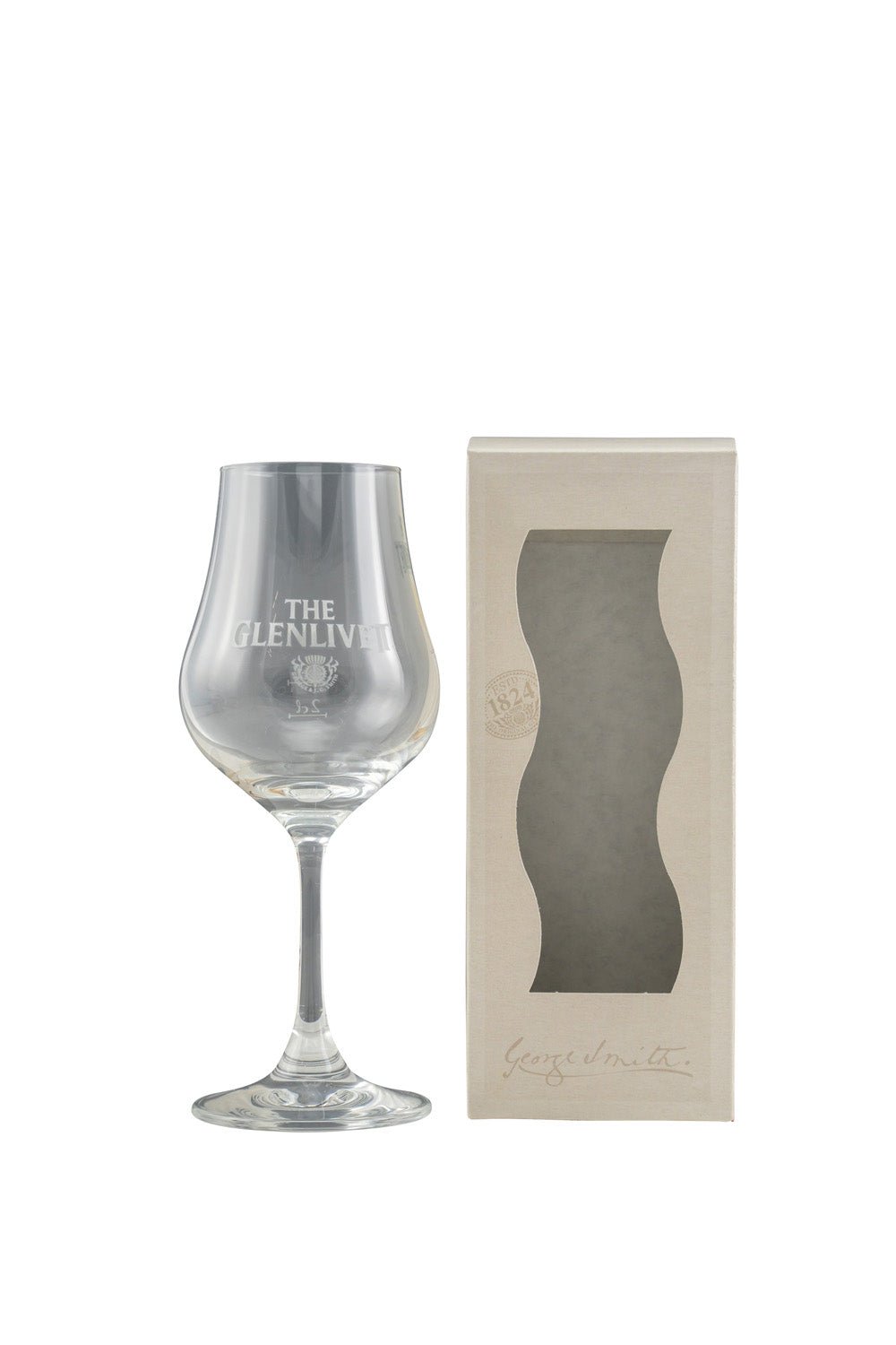 Nosing - Glas "The Glenlivet" mit Eichstrich 2cl/4cl - Maltimore - Premium Whisky Onlineshop