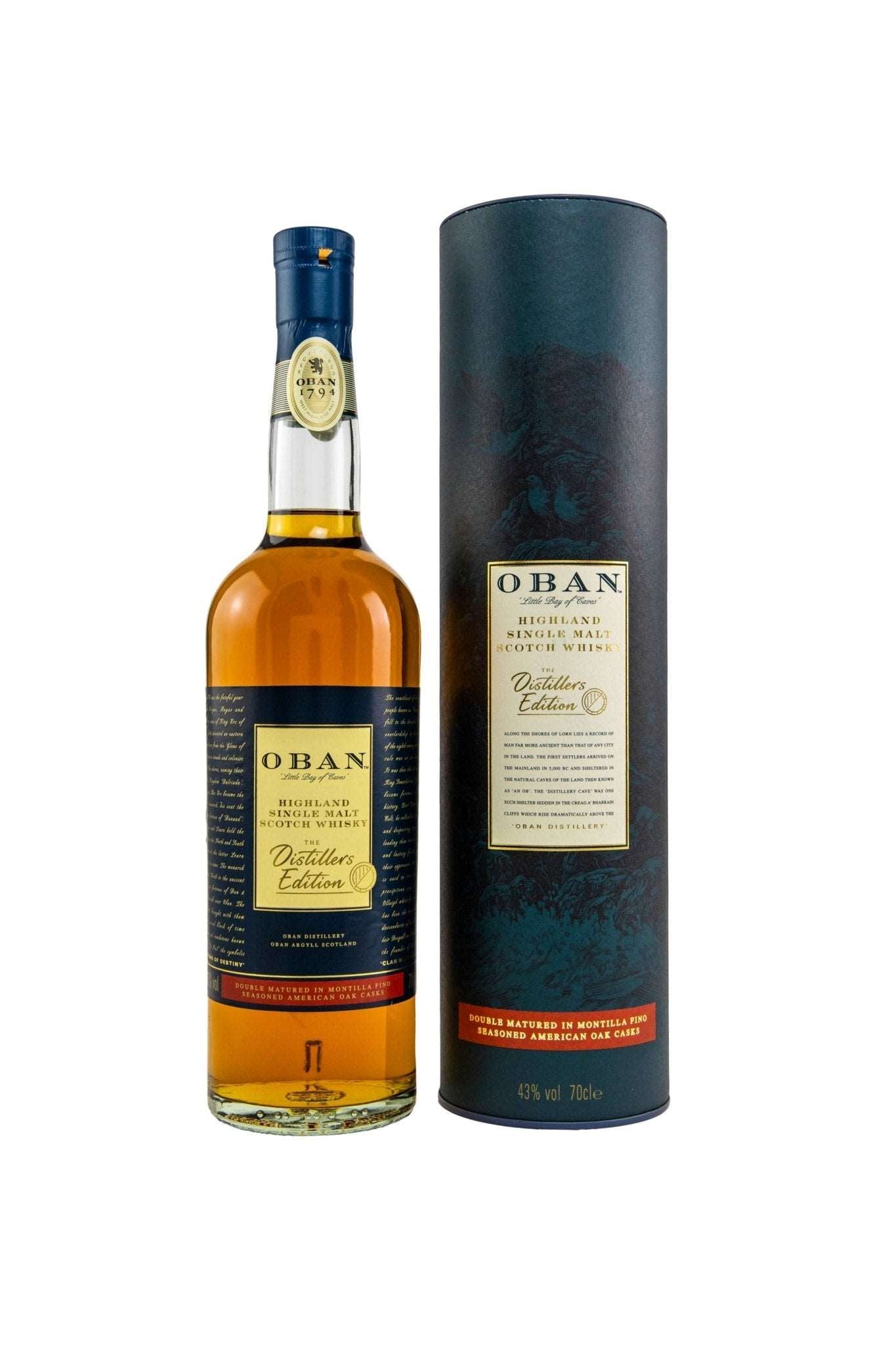 Oban Distillers Edition 2022 43% 700ml 1 - Maltimore - Premium Whisky Onlineshop