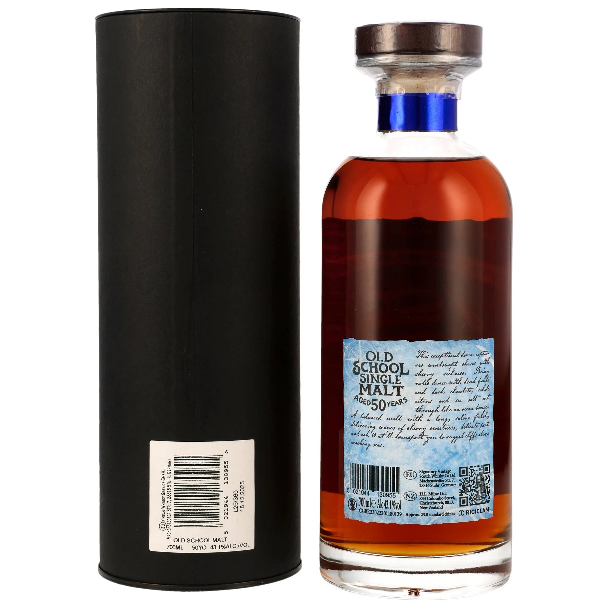 Old School Single Malt 50 y.o. Coastal Edition - Signatory 2 - Maltimore.de - Premium Whisky Onlineshop