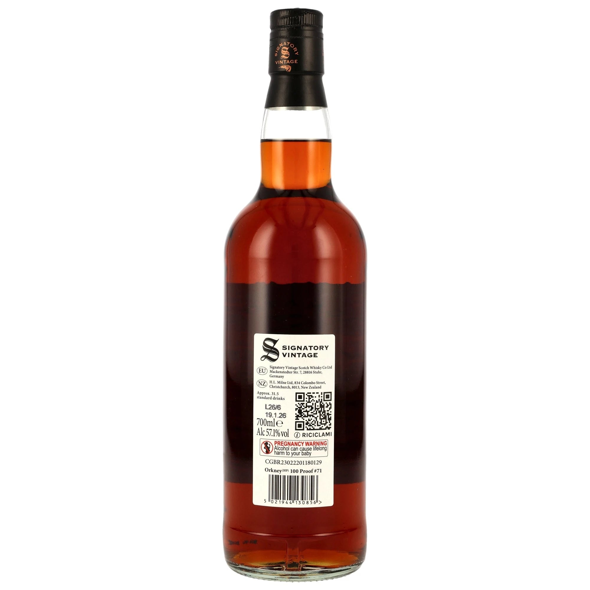 Orkney 2011/2026 (HP) Signatory Island Single Malt Scotch Whisky 100 Proof Edition 71 57,1% vol. 700ml 2 - Maltimore.de - Premium Whisky Onlineshop