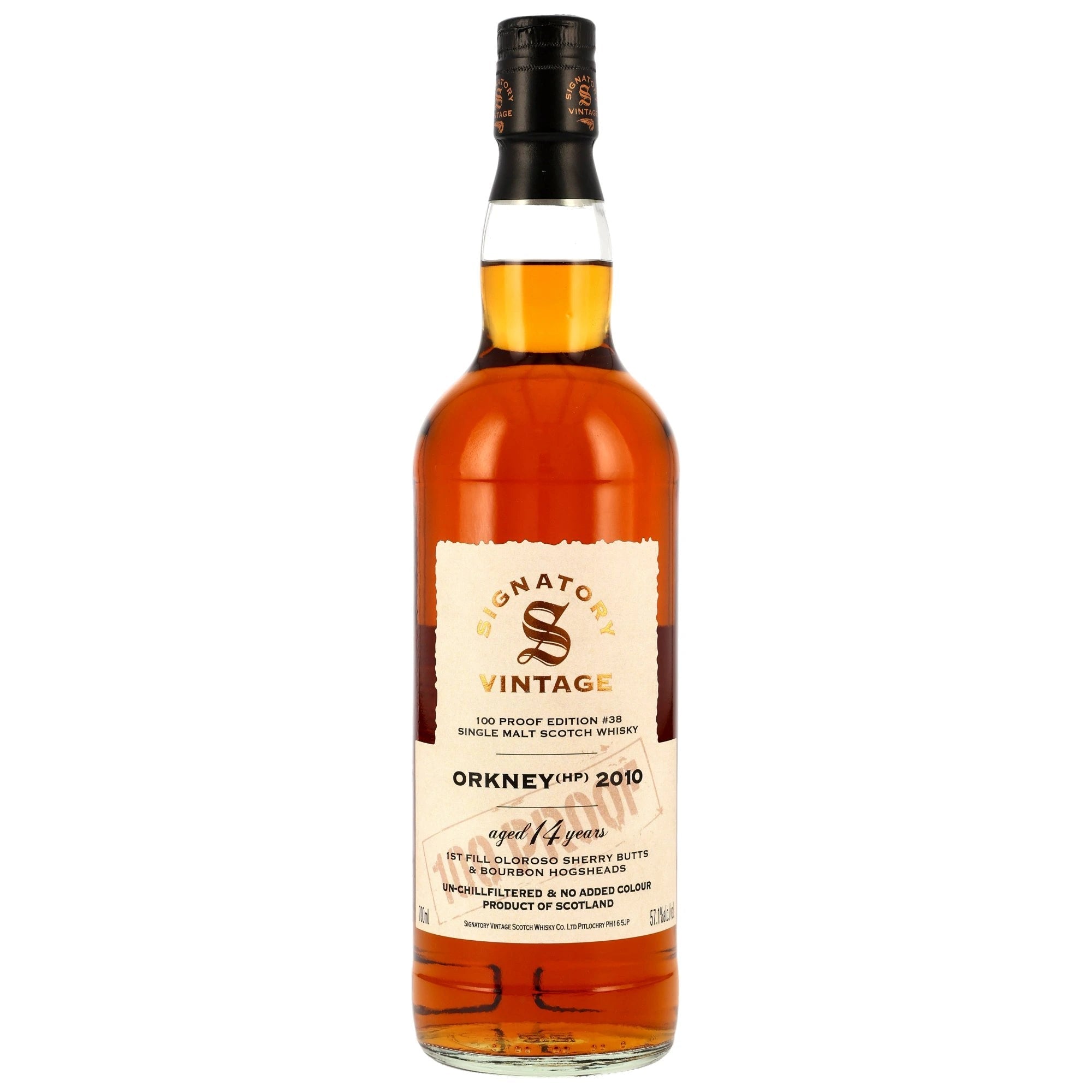 Orkney (HP) 2010/2025 - 14 y.o. - Signatory 100 PROOF Edition #38 - 57,1% vol. 700ml 1 - Maltimore - Premium Whisky Onlineshop
