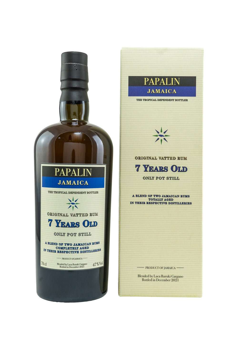 Papalin 7 Jahre Original Vatted Pot Still Rum 47% vol. 700ml 1 - Maltimore - Premium Whisky Onlineshop