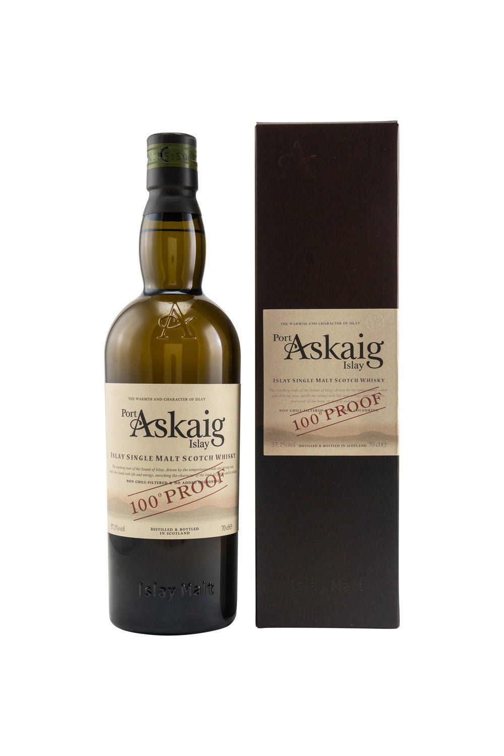 Port Askaig 100 Proof Islay Single Malt 57,1% 700ml 1 - Maltimore - Premium Whisky Onlineshop