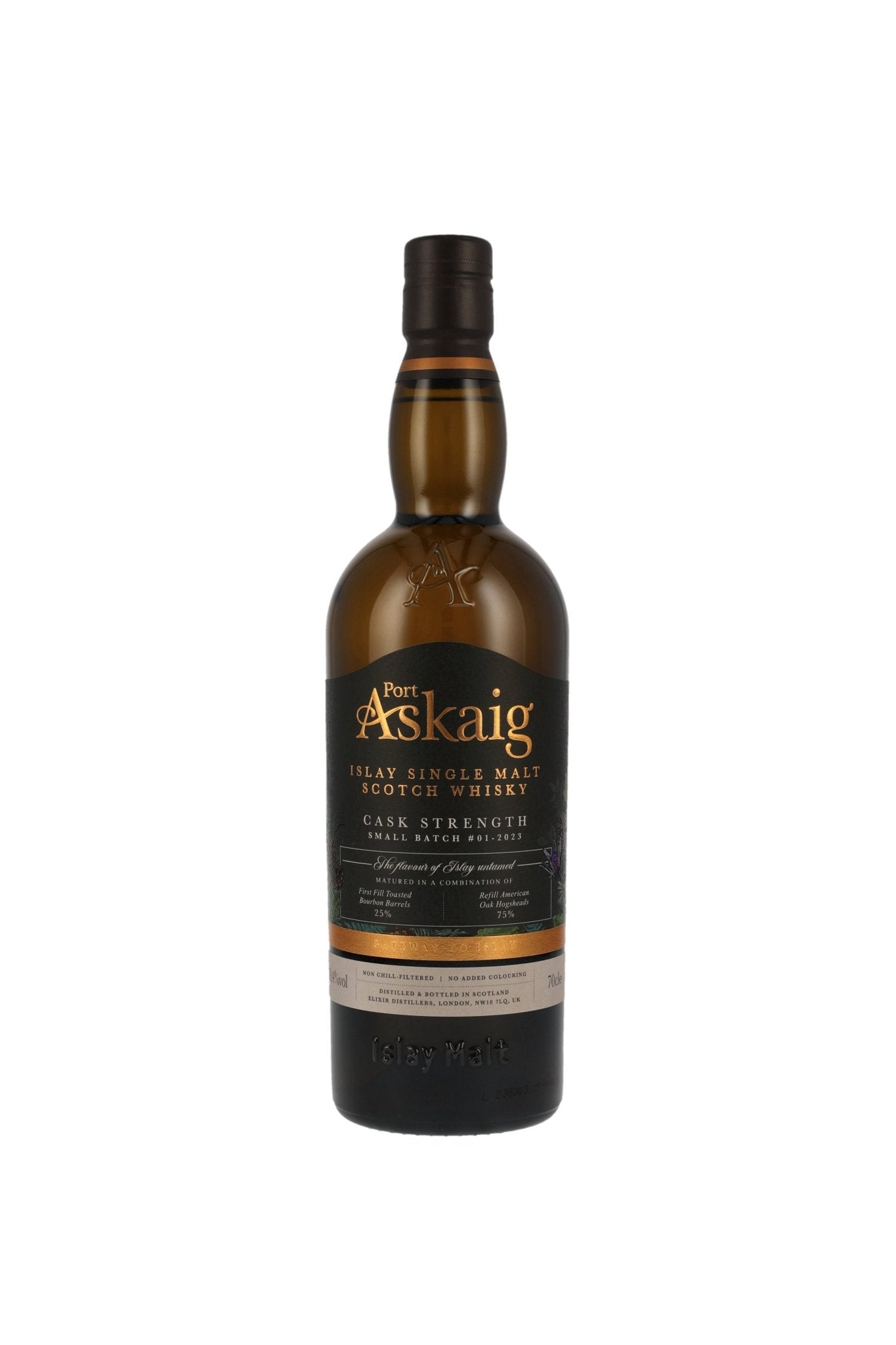 Port Askaig Cask Strength Small Batch #01 - 2023 Islay Single Malt Whisky 59,4% 700ml - Maltimore - Premium Whisky Onlineshop