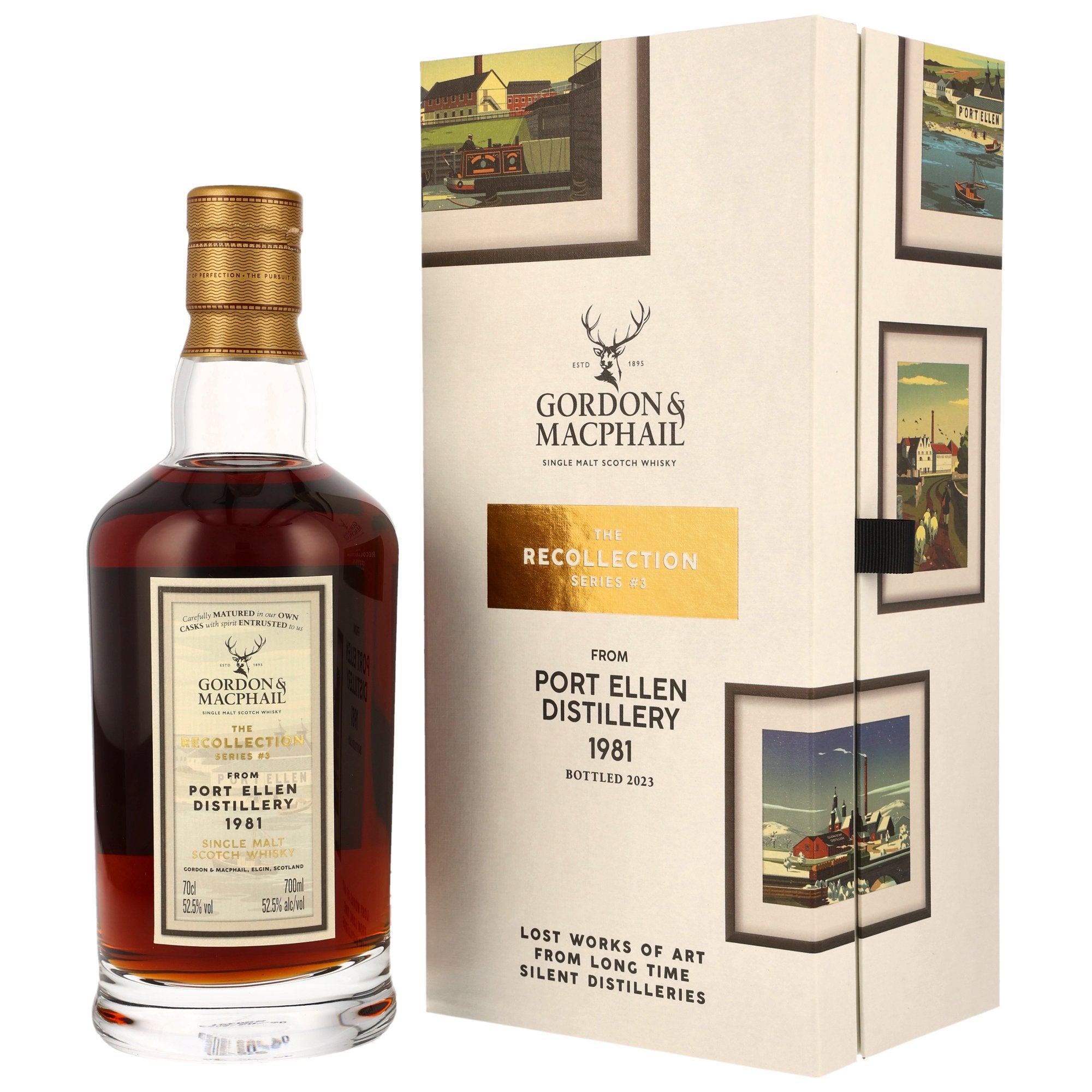 Port Ellen 1981/2023 42 Jahre Fass #290 Gordon & MacPhail Recollection Series 52,5% vol. 700ml