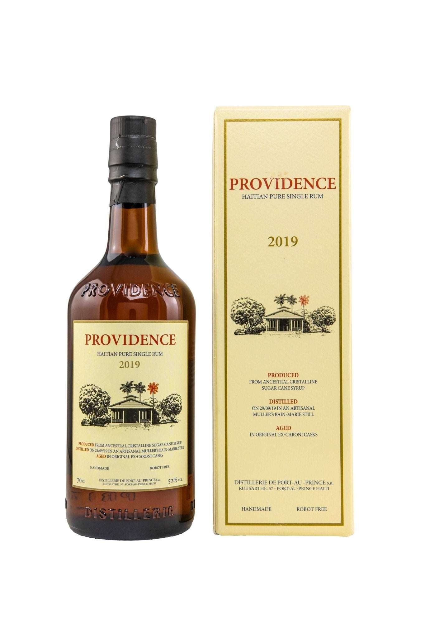 Providence 2019/2022 Haitian Pure Single Rum Caroni Rum Cask 52% vol. 700ml 1 - Maltimore - Premium Whisky Onlineshop