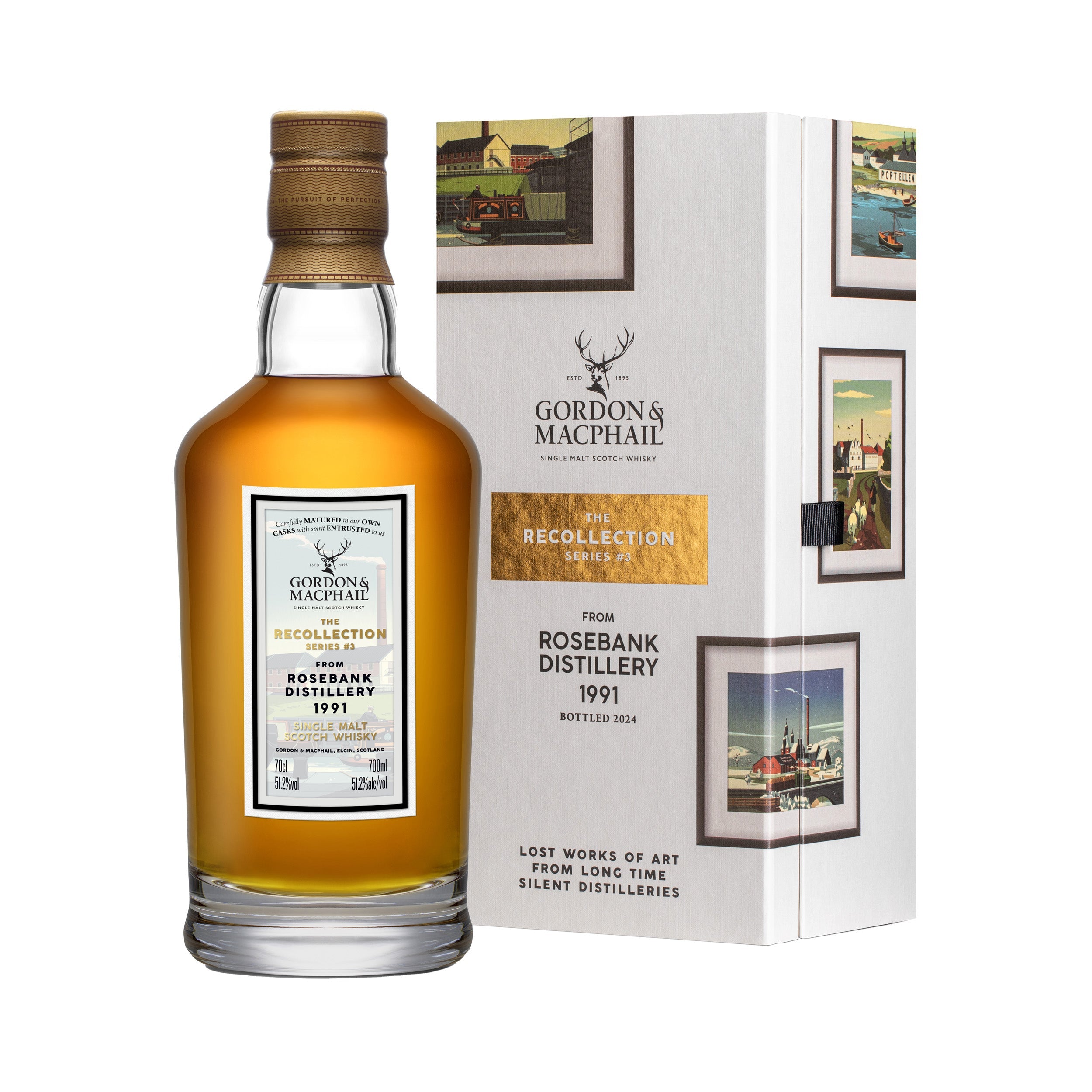 Rosebank 1991/2024 32 Jahre Fass #2114 Gordon & MacPhail Recollection Series 51,2% vol. 700ml