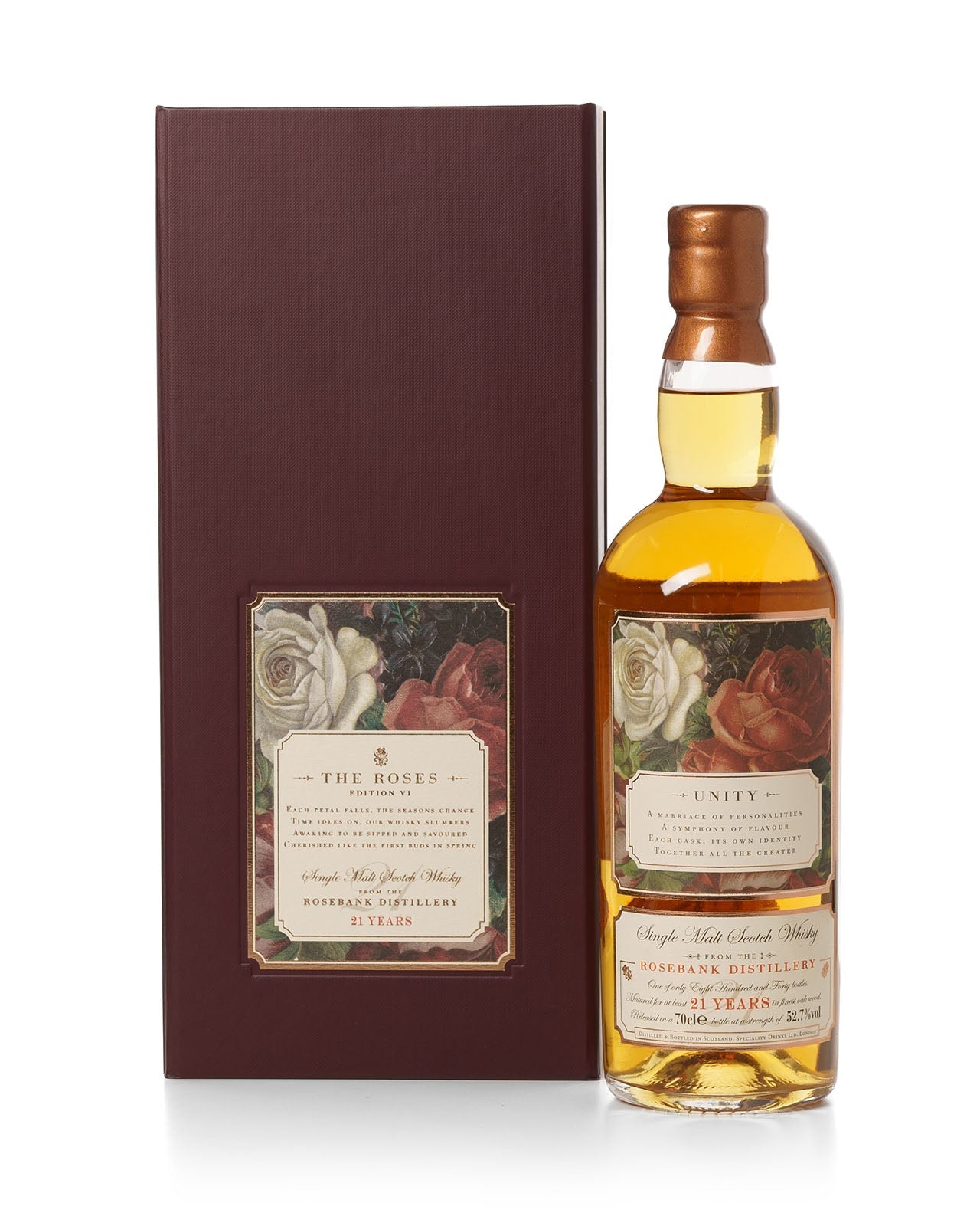 Rosebank 21 Jahre Unity The Roses Series VI 52,7% vol. 700ml