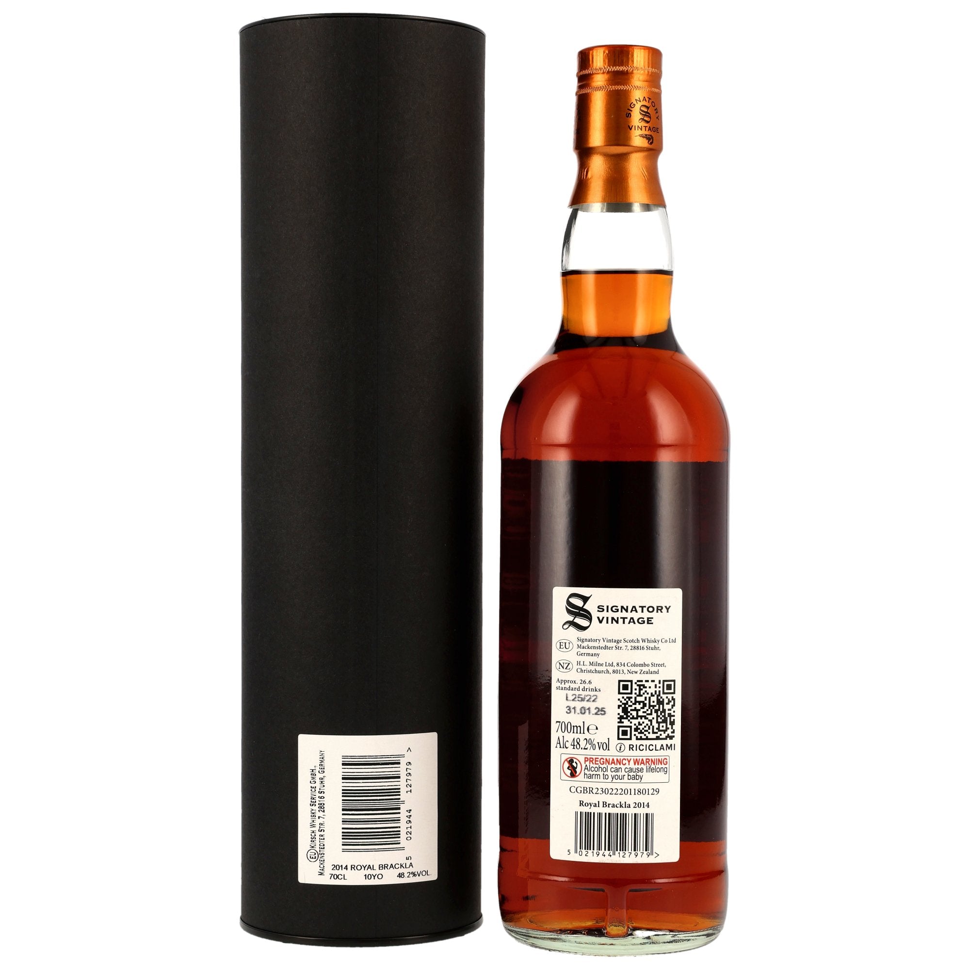 Royal Brackla 2014 Signatory Vintage Small Batch Edition #17 48,2% vol. 700ml 2 - Maltimore - Premium Whisky Onlineshop