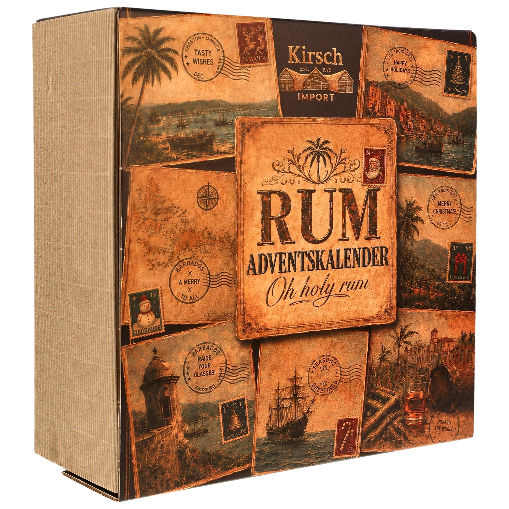 Rum Adventskalender 2026 – 24 x 0,02 l
