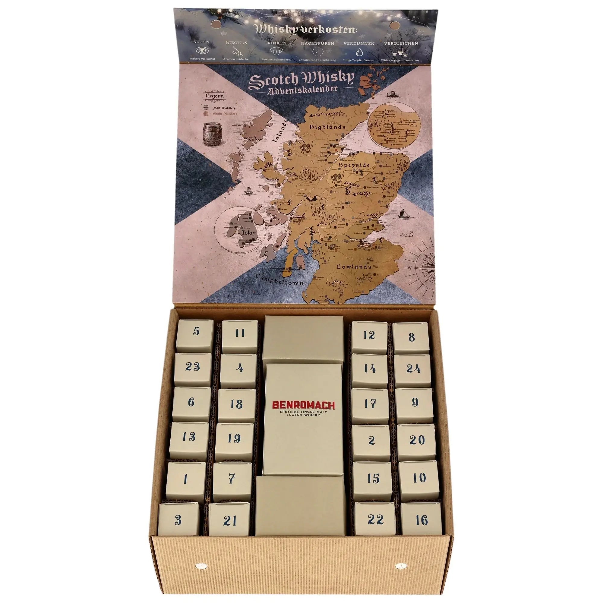 Scotch Whisky Adventskalender 2025 Kirsch Import Taste24 24x20ml 2 - Maltimore.de - Premium Whisky Onlineshop