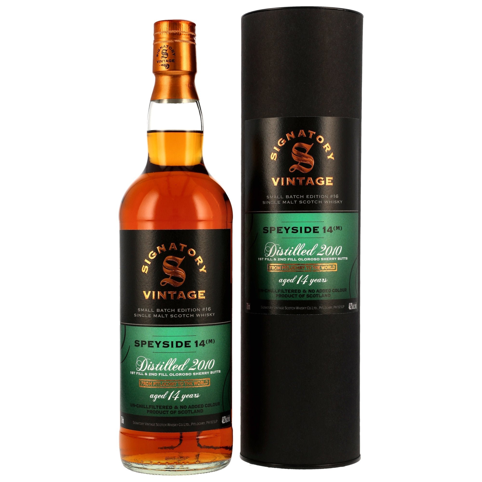 Secret Speyside (M) 2010/2025 Signatory Small Batch Edition #16 48,2% vol. 700ml 1 - Maltimore - Premium Whisky Onlineshop