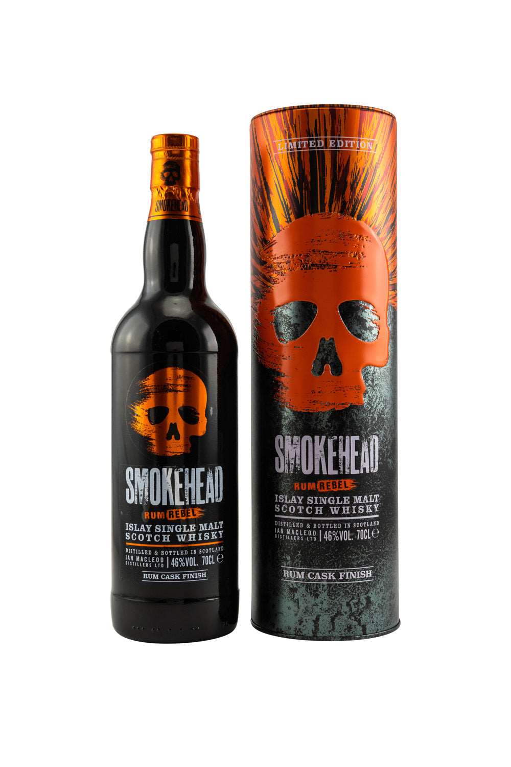 Smokehead Rum Rebel 2021 Islay Single Malt Scotch Whisky 46% vol. 700ml 1 - Maltimore - Premium Whisky Onlineshop