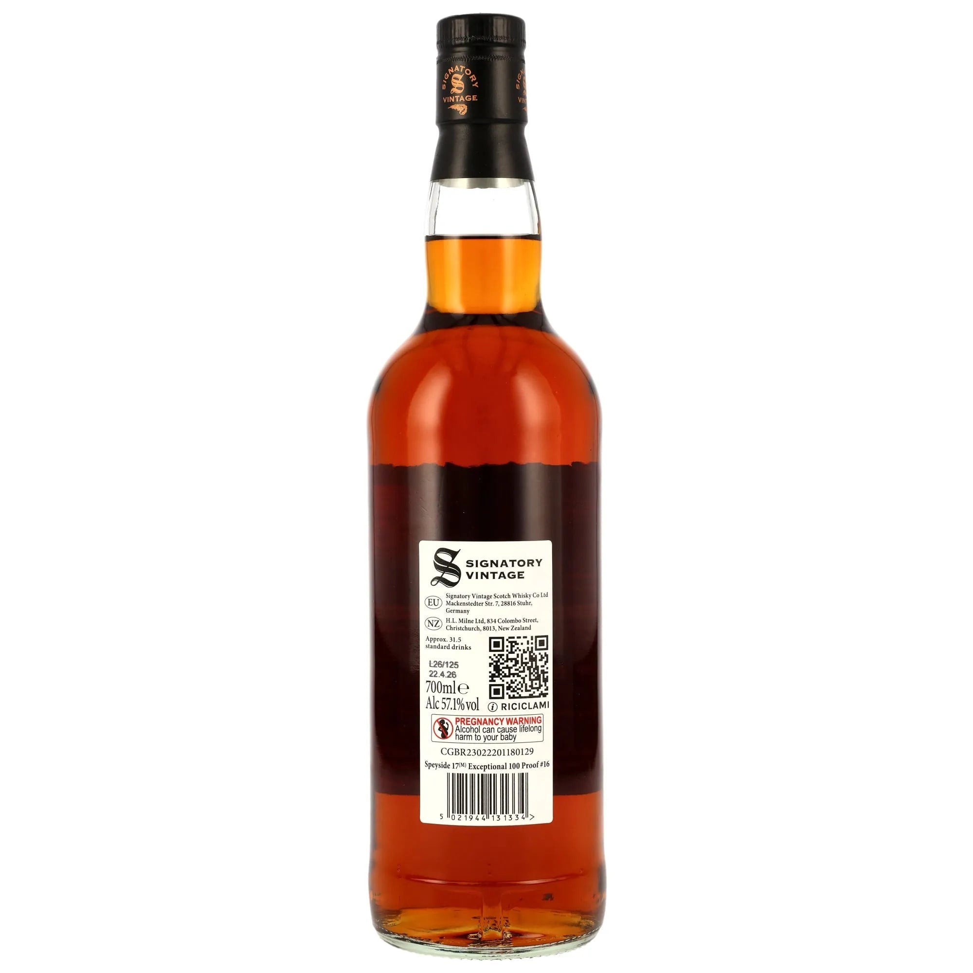 Speyside 17 (M) 2008/2026 – 17 Jahre – Signatory Vintage 57,1% vol. 700ml 2 - Maltimore.de - Premium Whisky Onlineshop