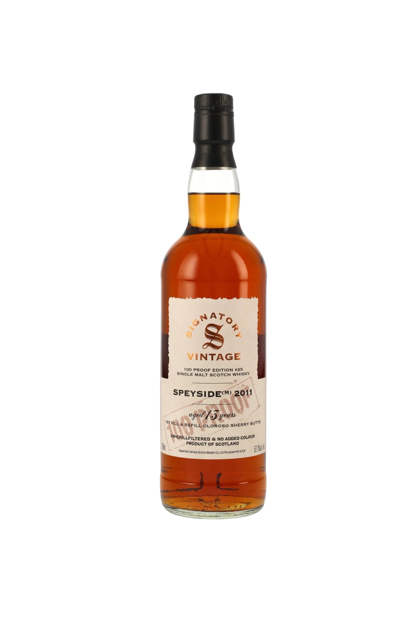 Speyside (M) 2011/2024 13 Jahre Signatory 100 Proof Edition #25 57,1% 700ml - Maltimore - Premium Whisky Onlineshop