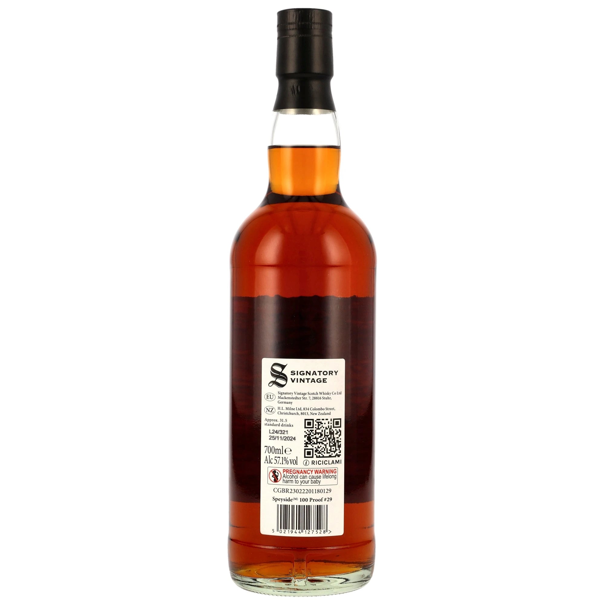 Speyside (M) 2011/2024 Signatory Vintage Single Malt Scotch Whisky 100 Proof Edition #29 57,1% vol. 700ml 2 - Maltimore - Premium Whisky Onlineshop