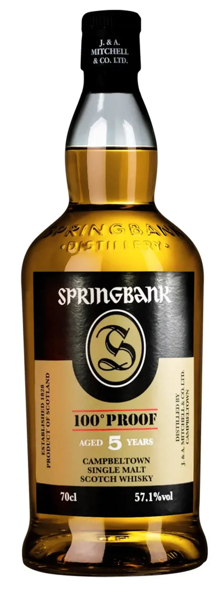 Springbank 100 Proof 5 Jahre (2025) 57,1 % Vol. 700ml 1 - Maltimore.de - Premium Whisky Onlineshop