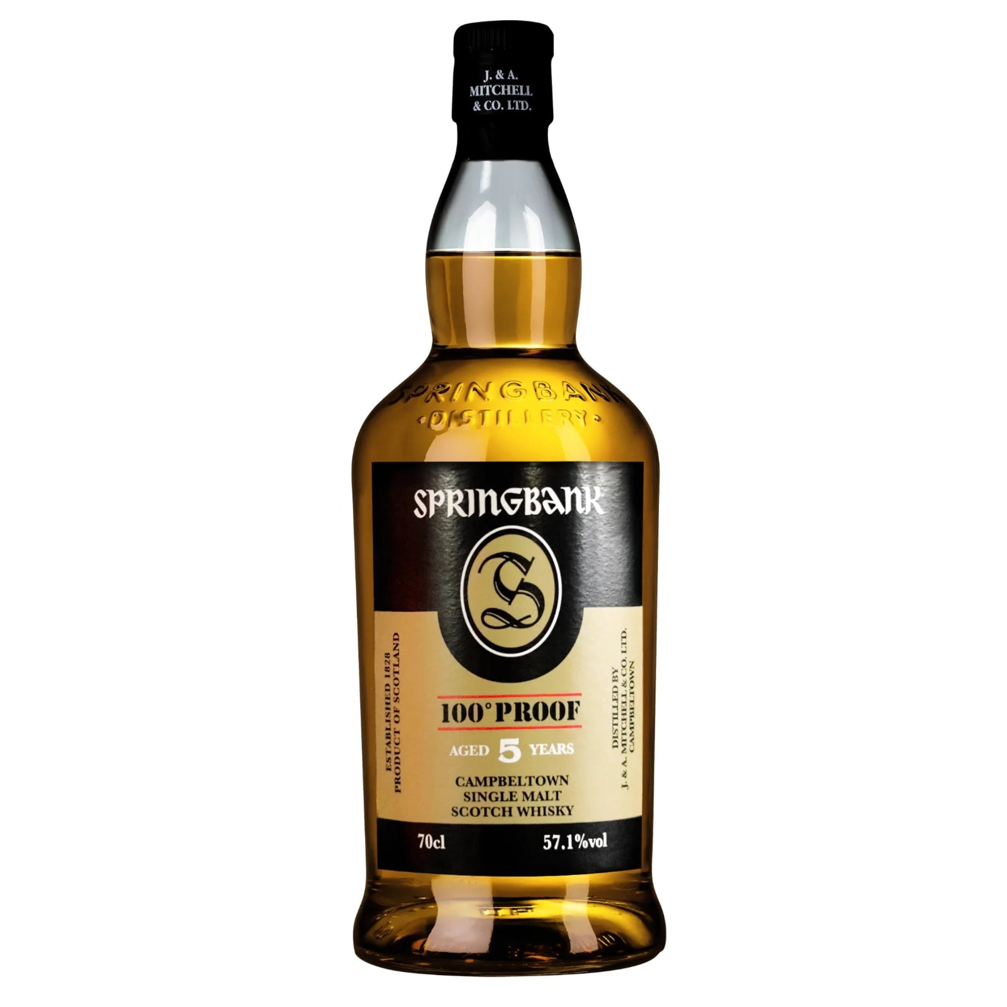 Springbank 100 Proof 5 Jahre (2025) 57,1 % Vol. 700ml 1 - Maltimore.de - Premium Whisky Onlineshop