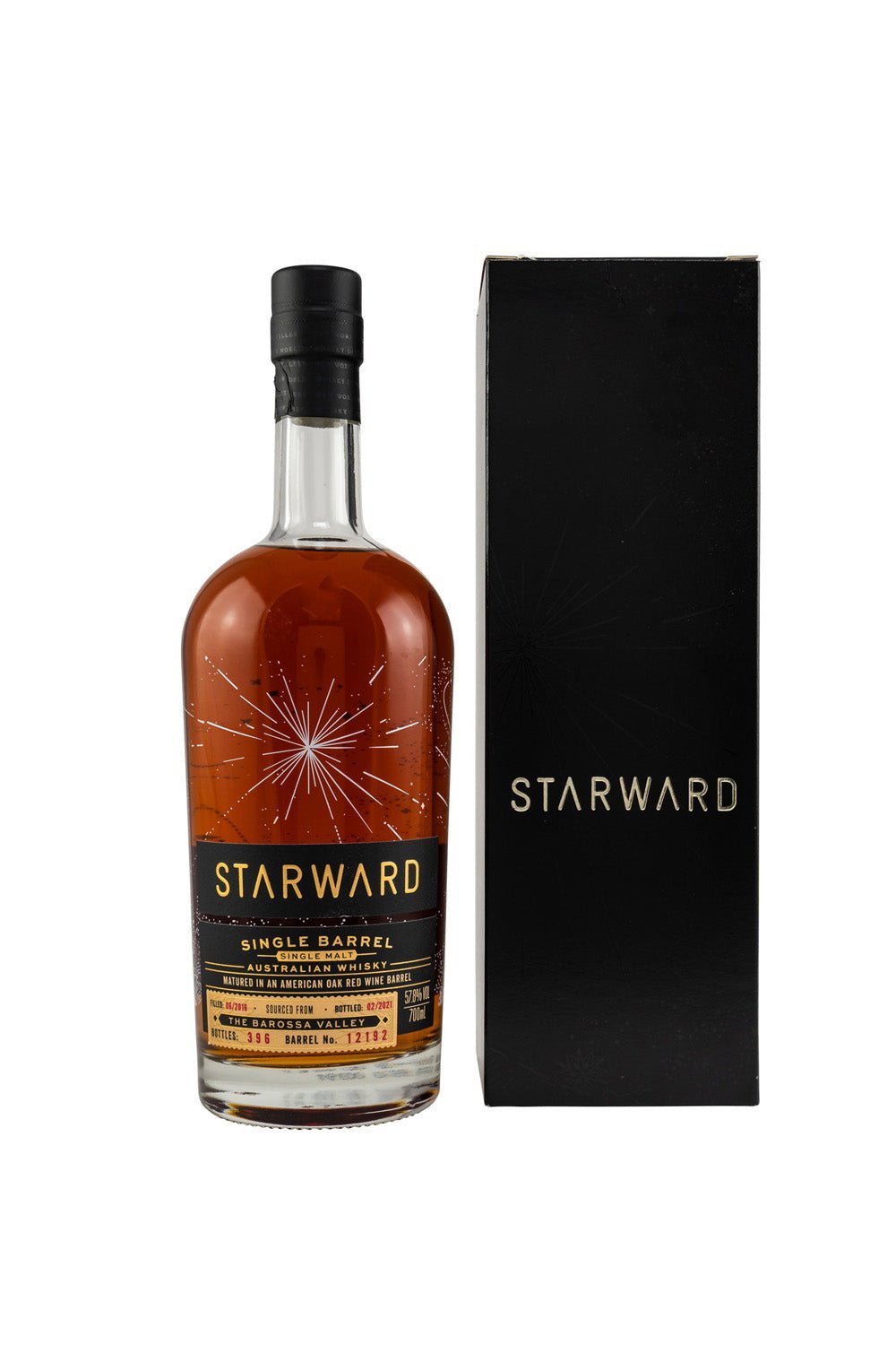 Starward 2016/2021 Single Barrel #12192 57,8% vol. 700ml 1 - Maltimore - Premium Whisky Onlineshop