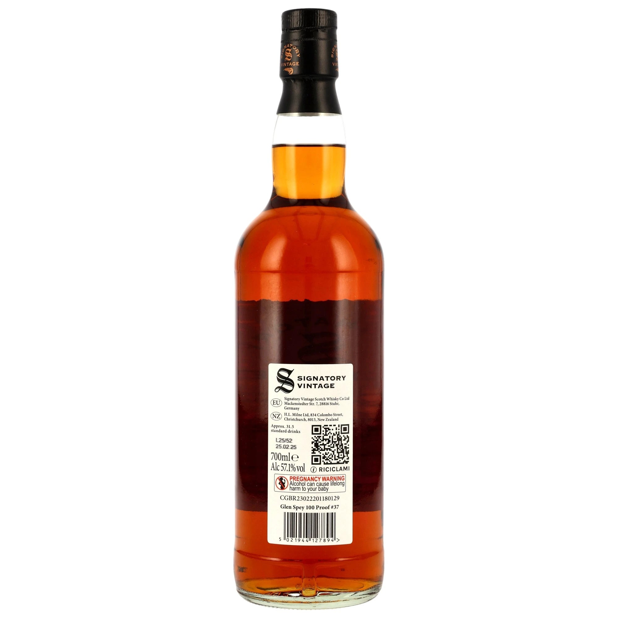 Strathmill 2012/2025 - 12 y.o. - Signatory 100 PROOF Edition #36 57,1% vol. 700ml 2 - Maltimore - Premium Whisky Onlineshop